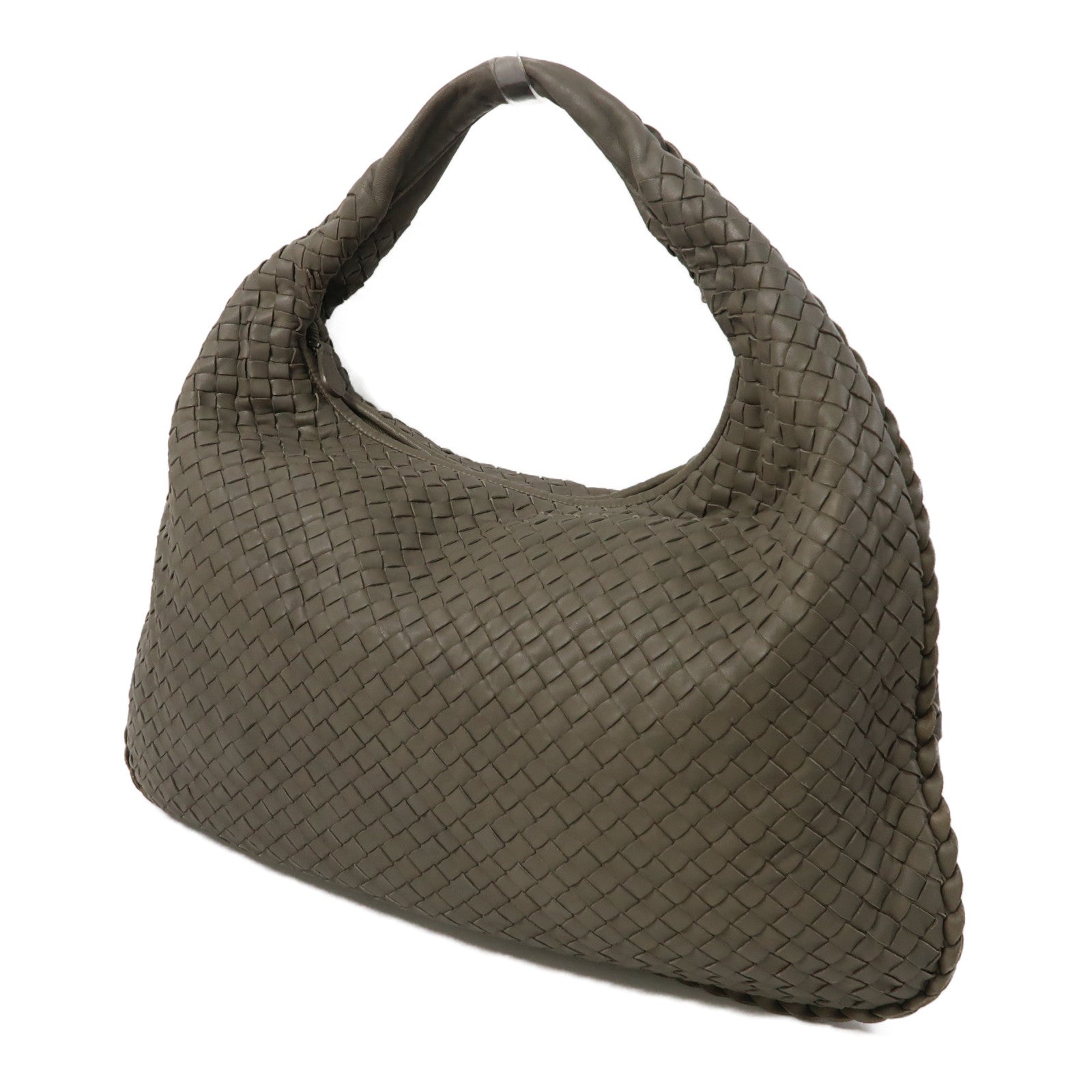 BOTTEGA VENETA 織紋牛皮皮革Shoulder Bag肩背袋綠色