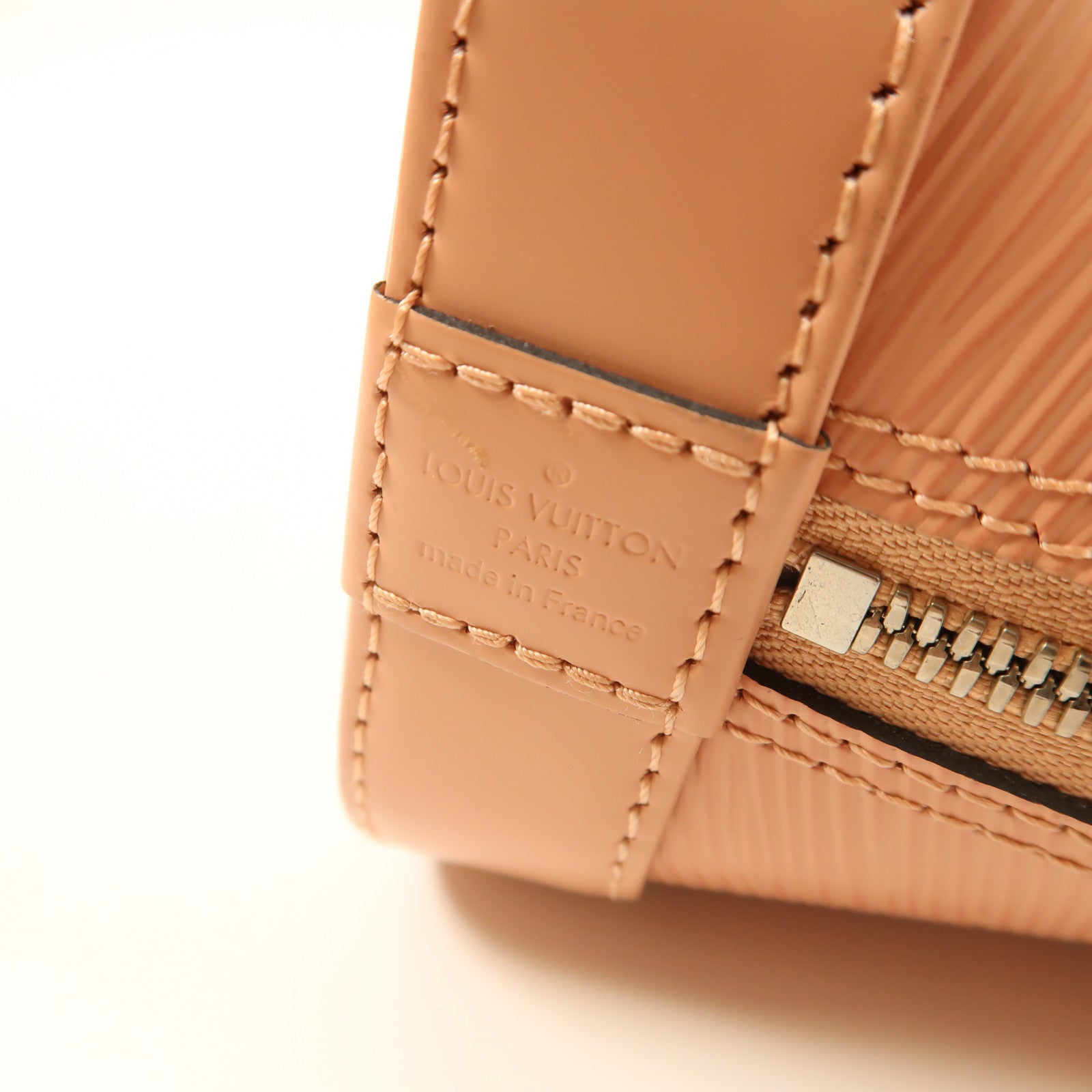 LOUIS VUITTON Epi Alma BB銀扣手挽肩背兩用袋