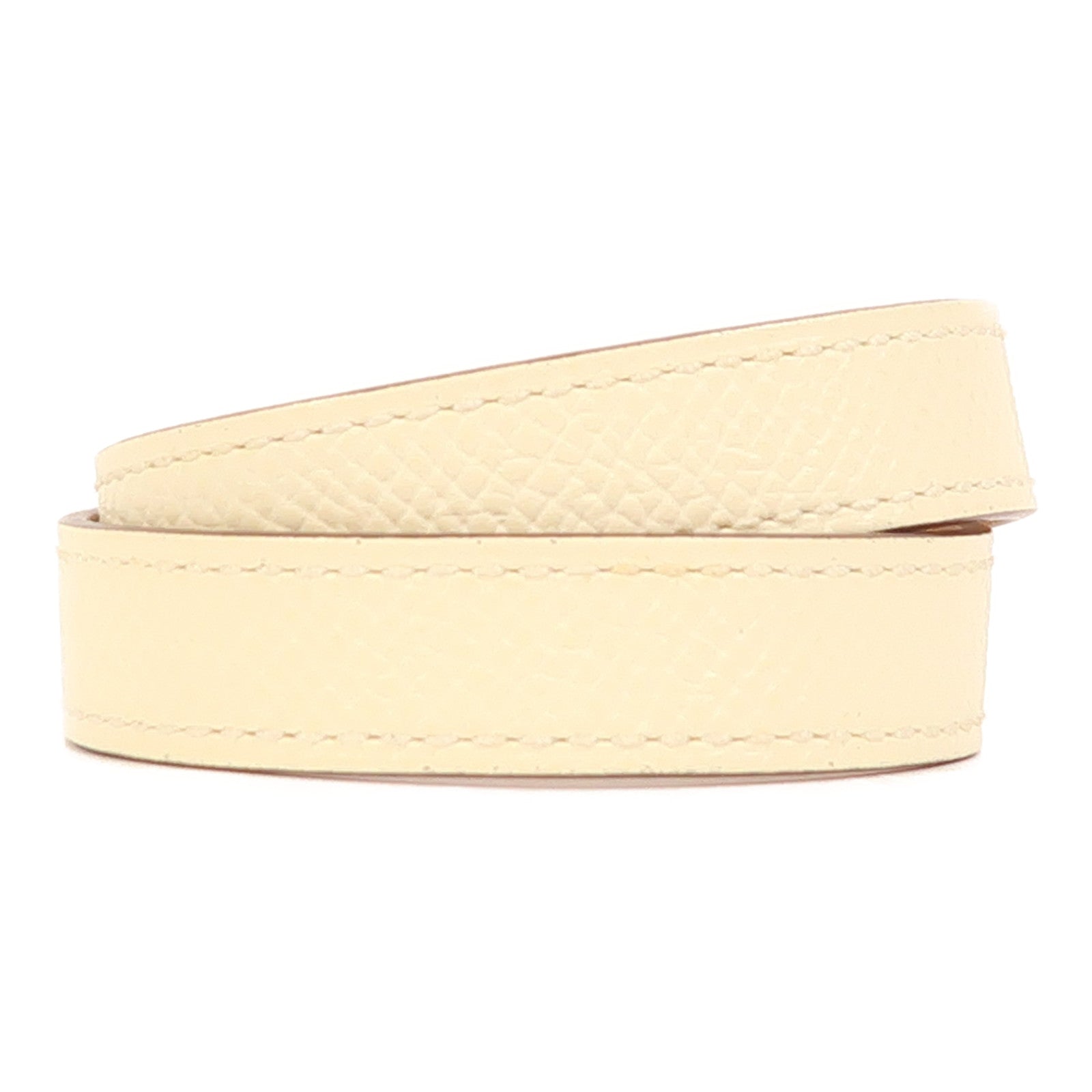 HERMES Epsom皮革Kelly Double Tour T1手鐲Nata