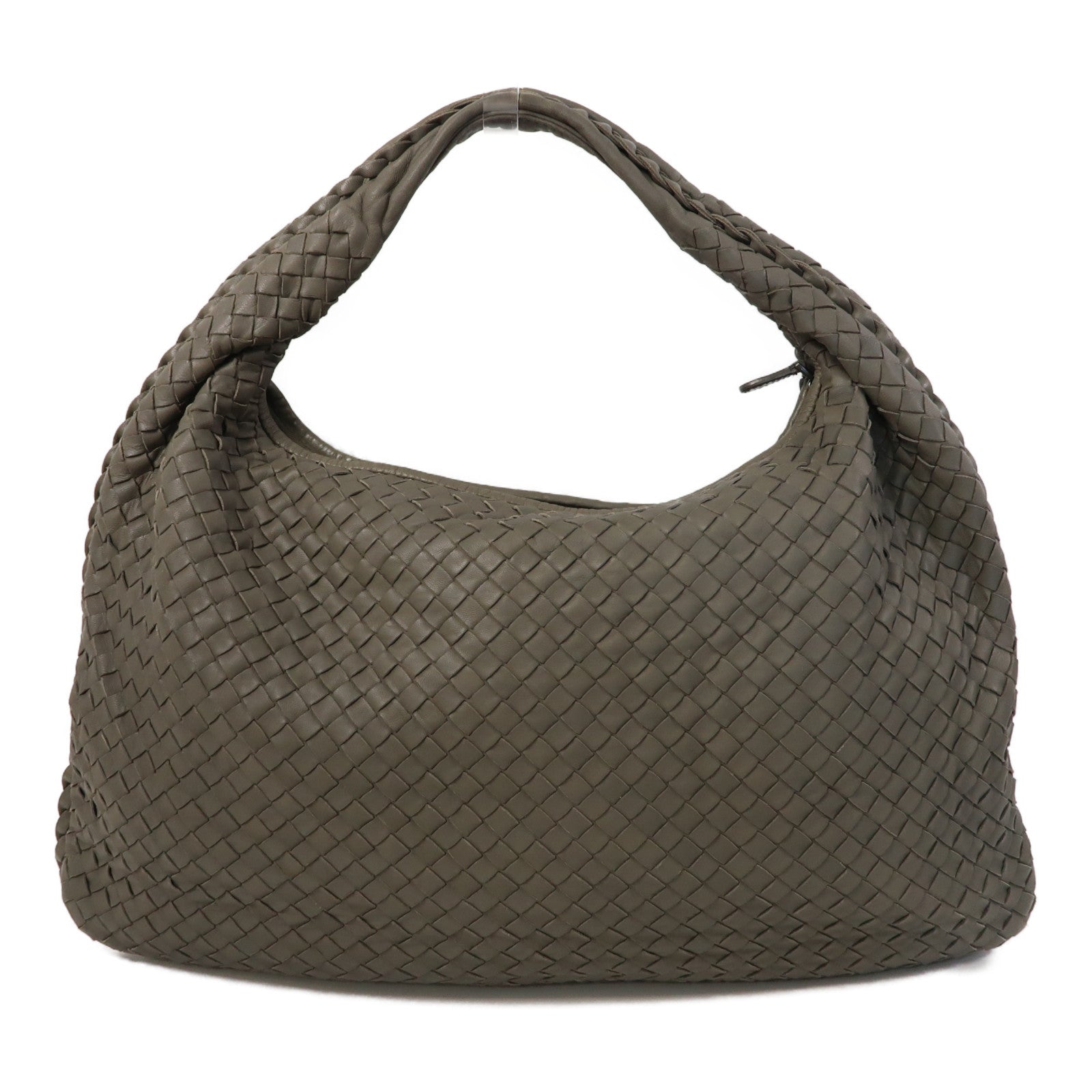 BOTTEGA VENETA 織紋牛皮皮革Shoulder Bag肩背袋綠色