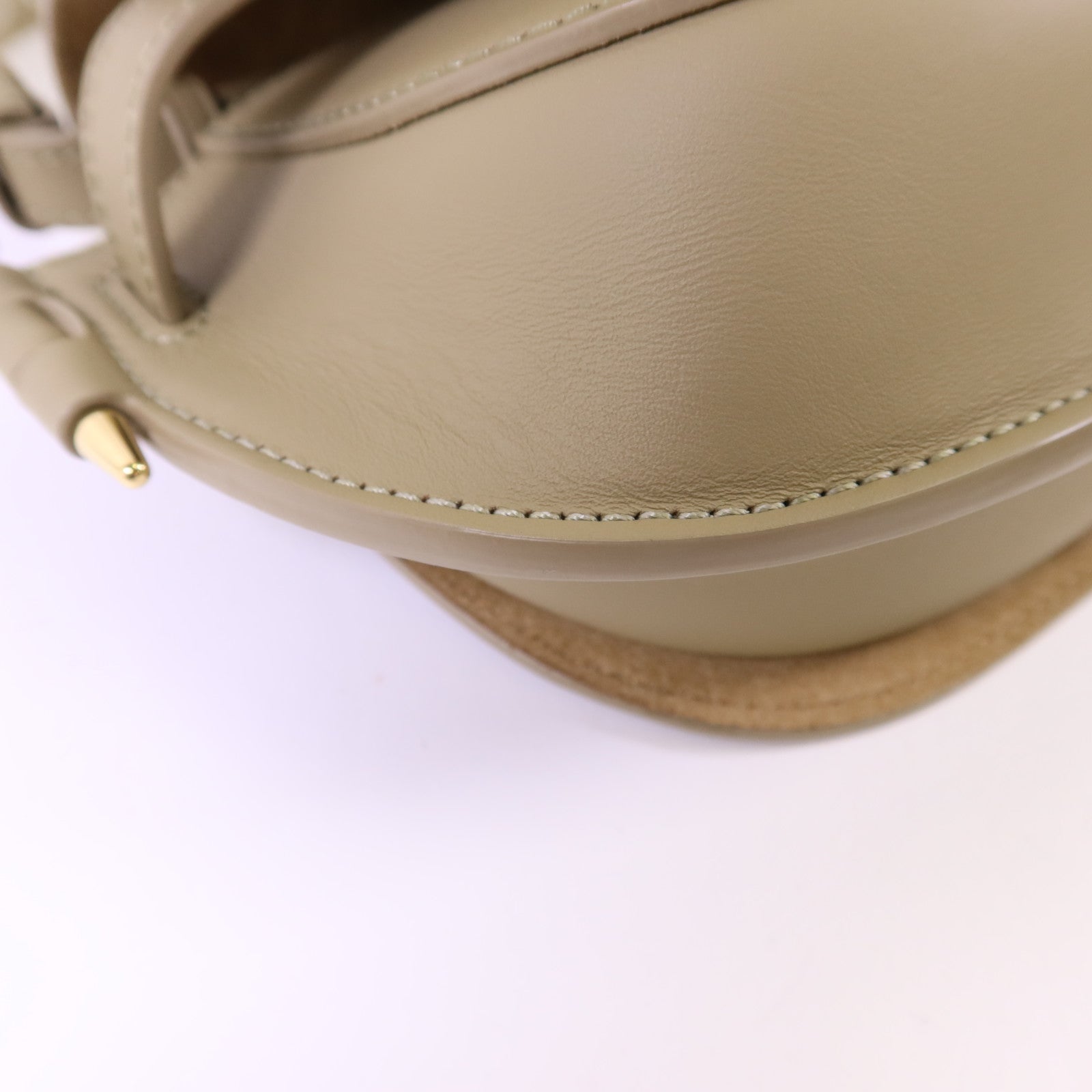 LOEWE 牛皮皮革Mini Gate金扣肩背袋
