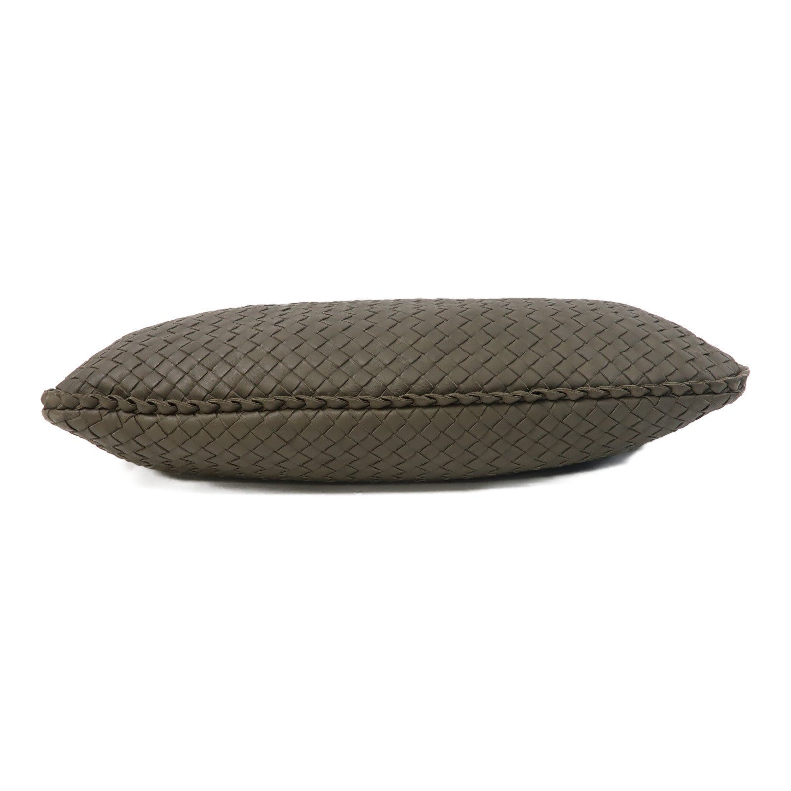 BOTTEGA VENETA 織紋牛皮皮革Shoulder Bag肩背袋綠色