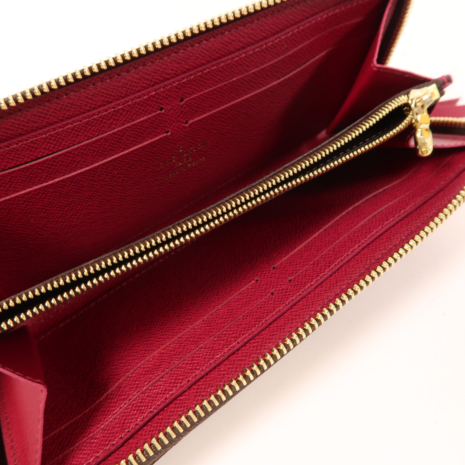 LOUIS VUITTON Monogram Clemence Wallet金扣長錢包棕色