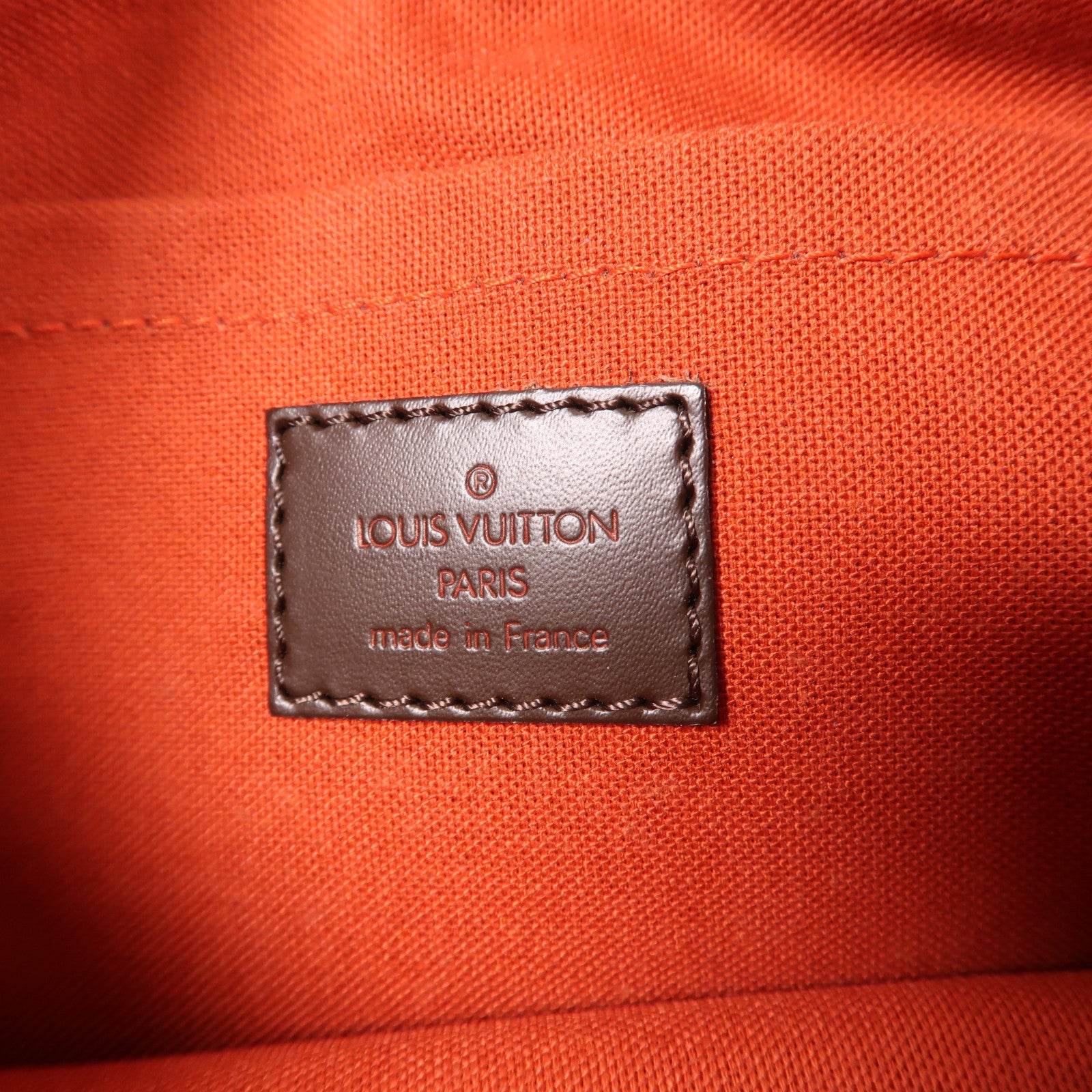 LOUIS VUITTON Damier Illovo PM金扣肩背袋棕色