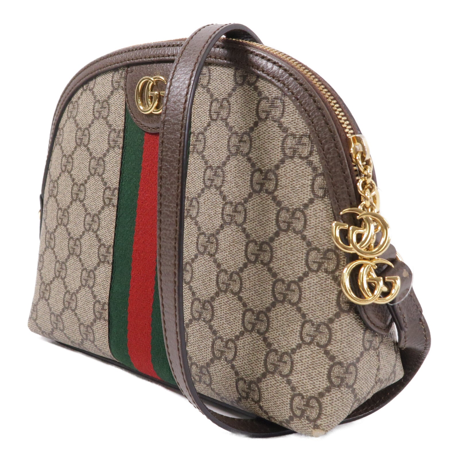 GUCCI 塗層帆布Ophidia GG肩背袋