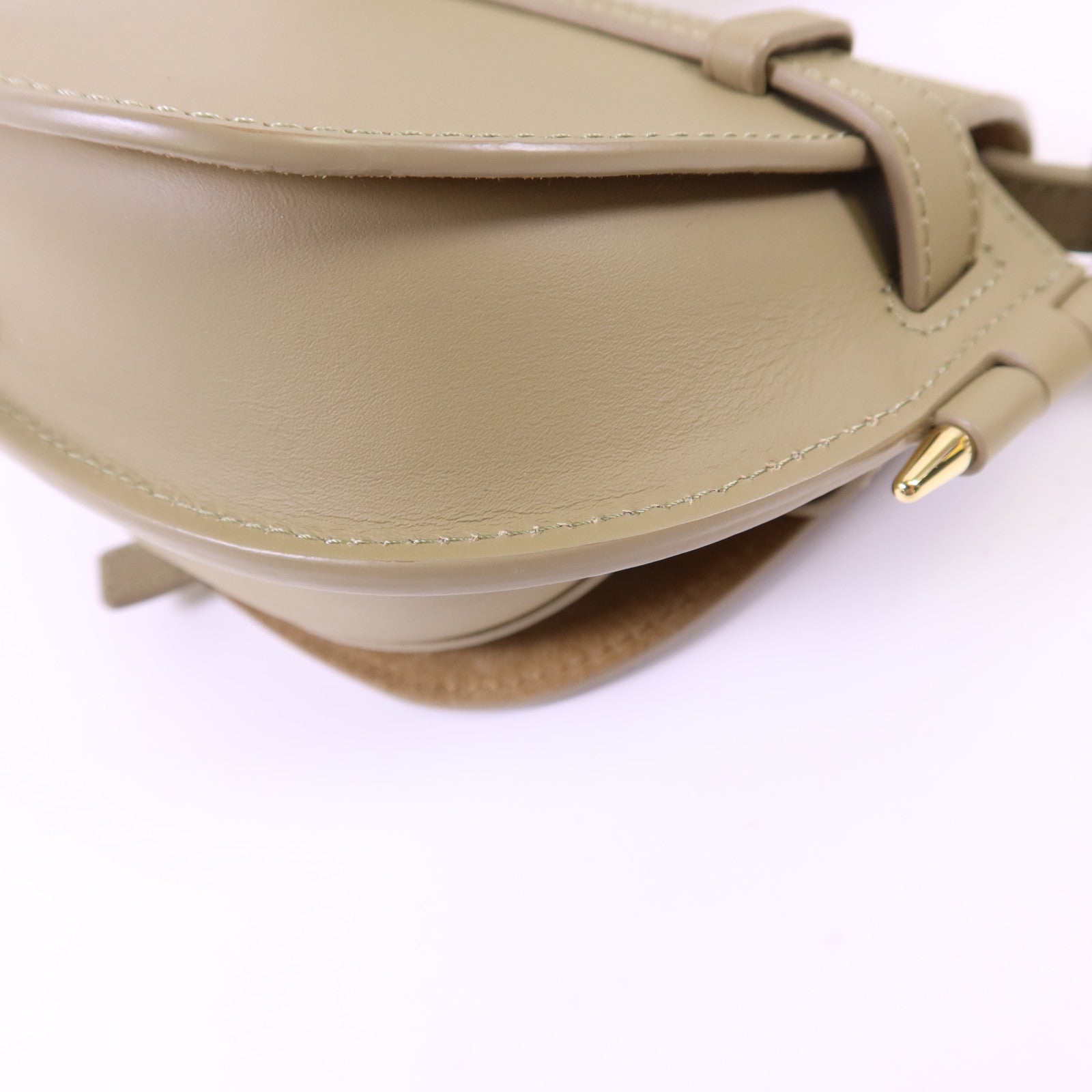 LOEWE 牛皮皮革Mini Gate金扣肩背袋