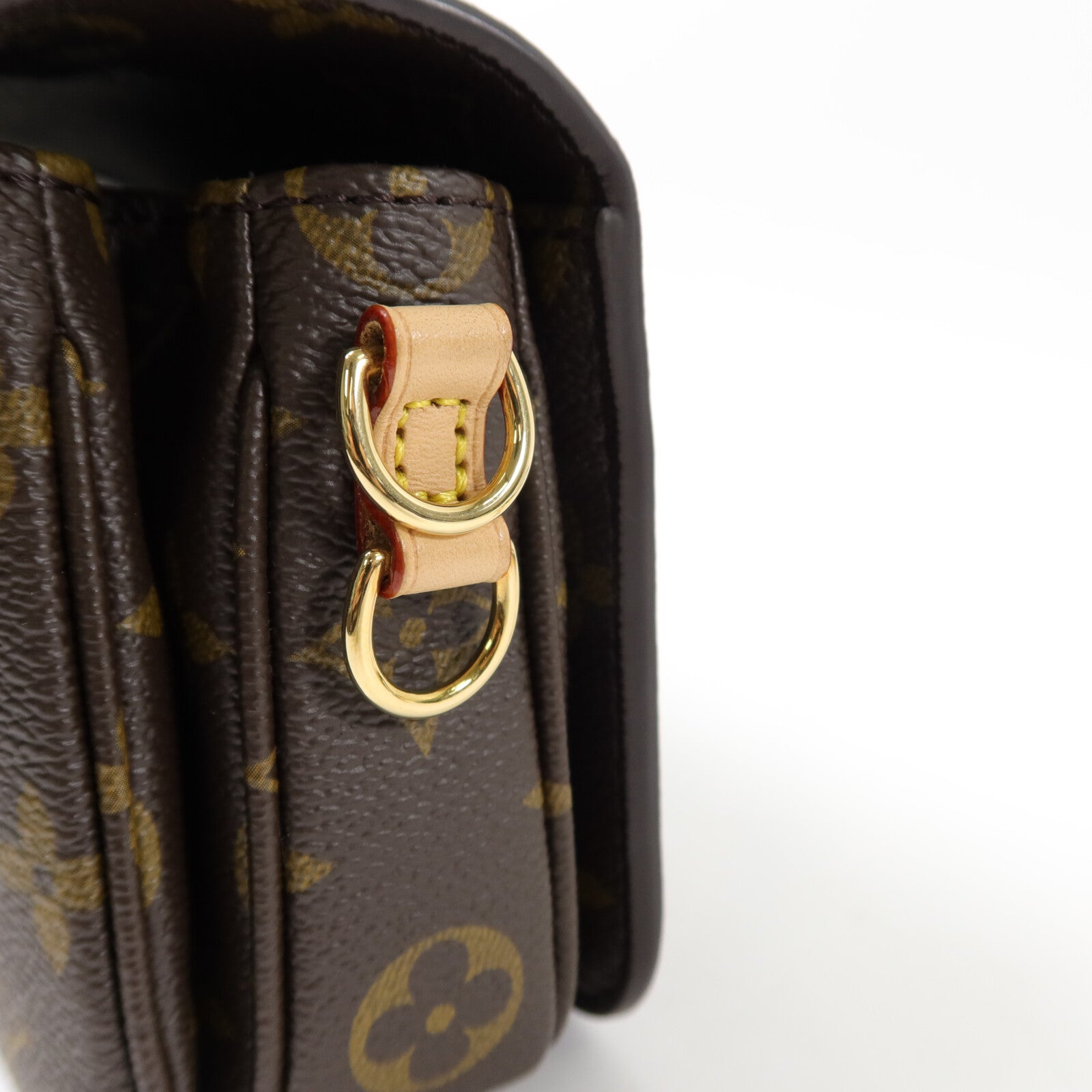 LOUIS VUITTON Monogram Pochette Metis East West手挽肩背兩用袋