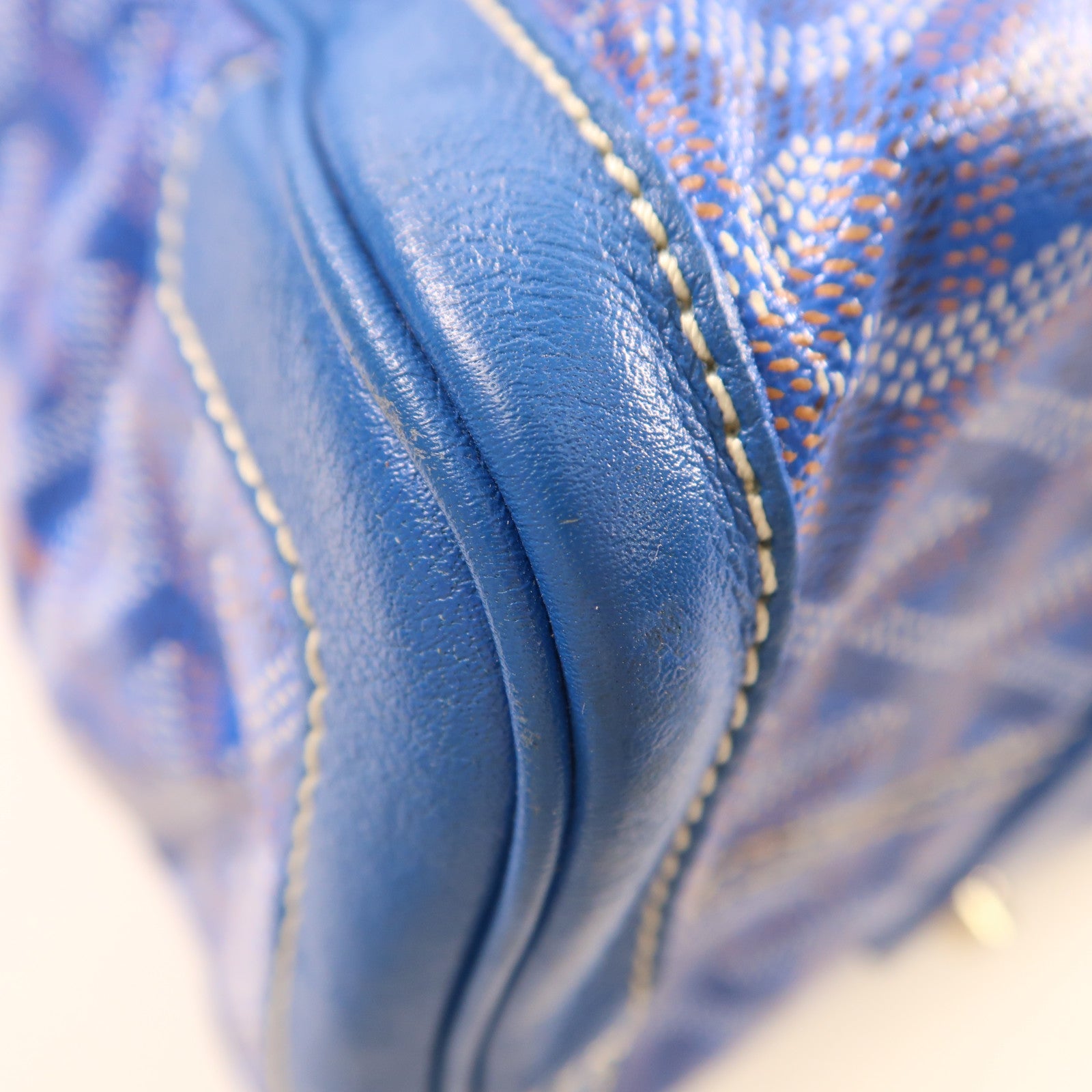 GOYARD 塗層帆布2Way Shoulder銀扣手挽肩背兩用袋
