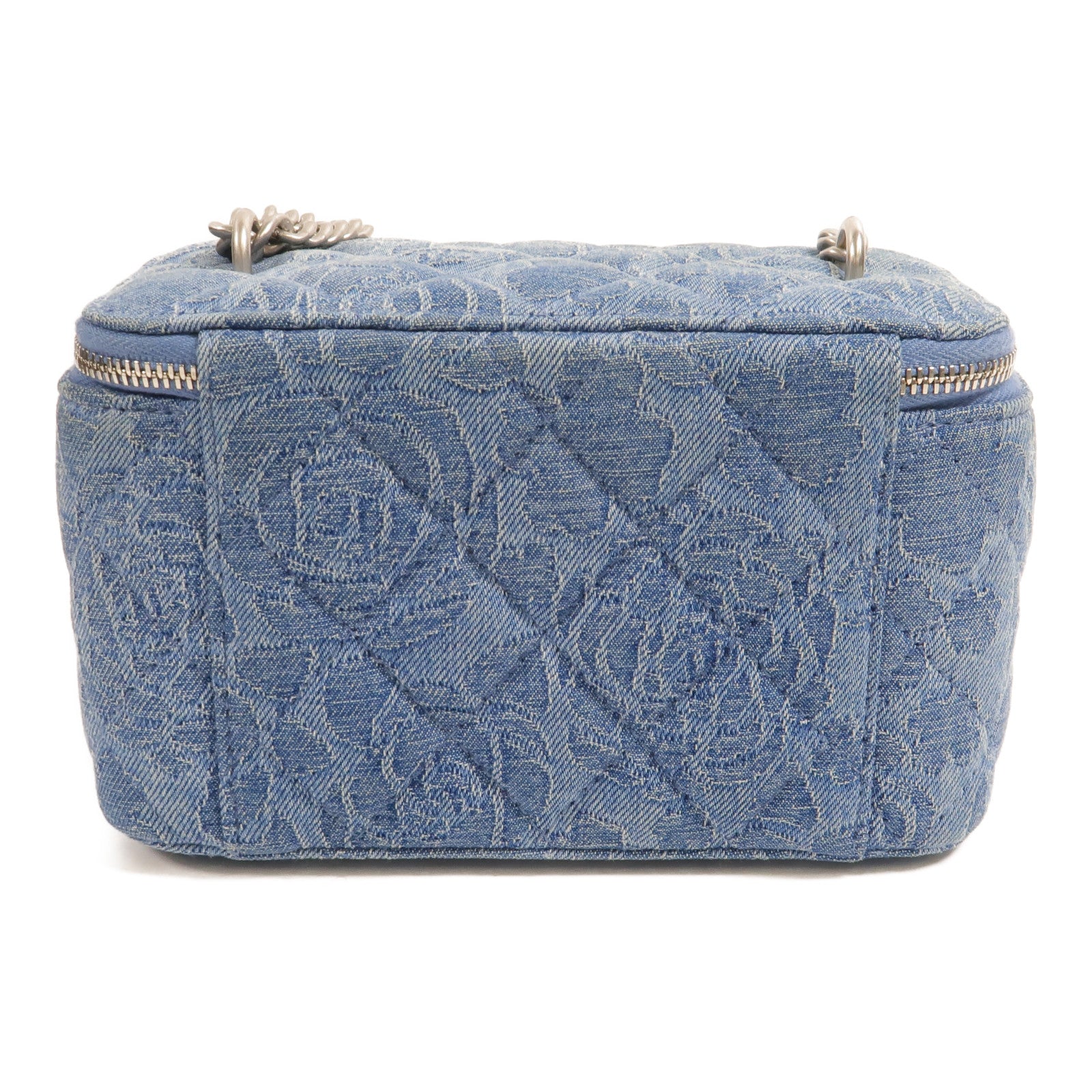 CHANEL Denim Sweetheart Crush Vanity Case肩背袋