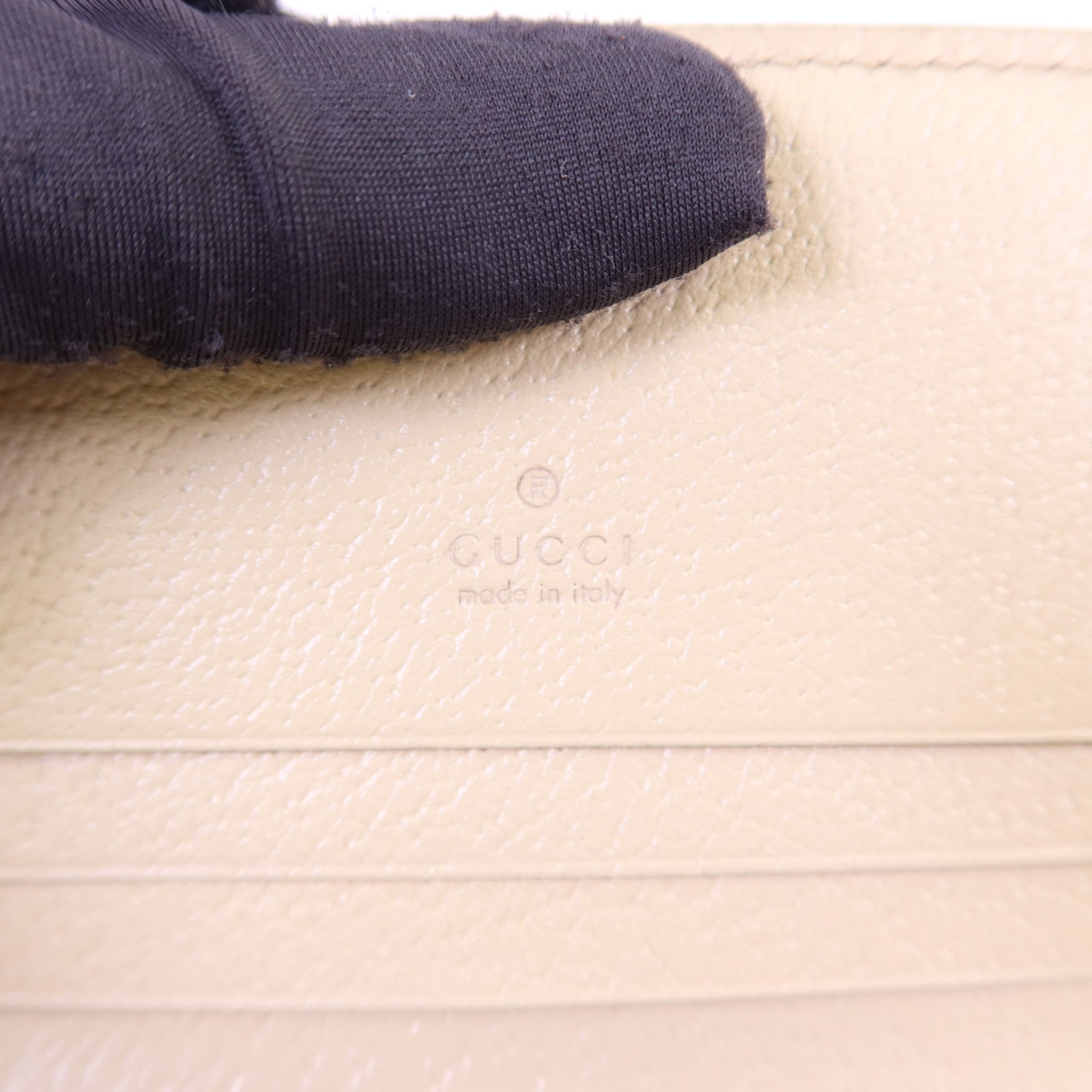 GUCCI 塗層帆布Ophidia GG Card Case Wallet金扣錢包