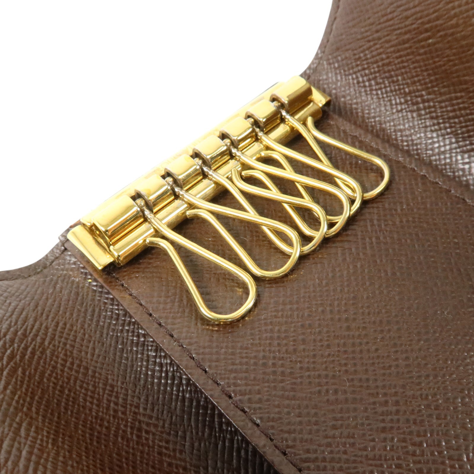 LOUIS VUITTON Damier Multicles 6 Key Holder金扣鎖匙扣