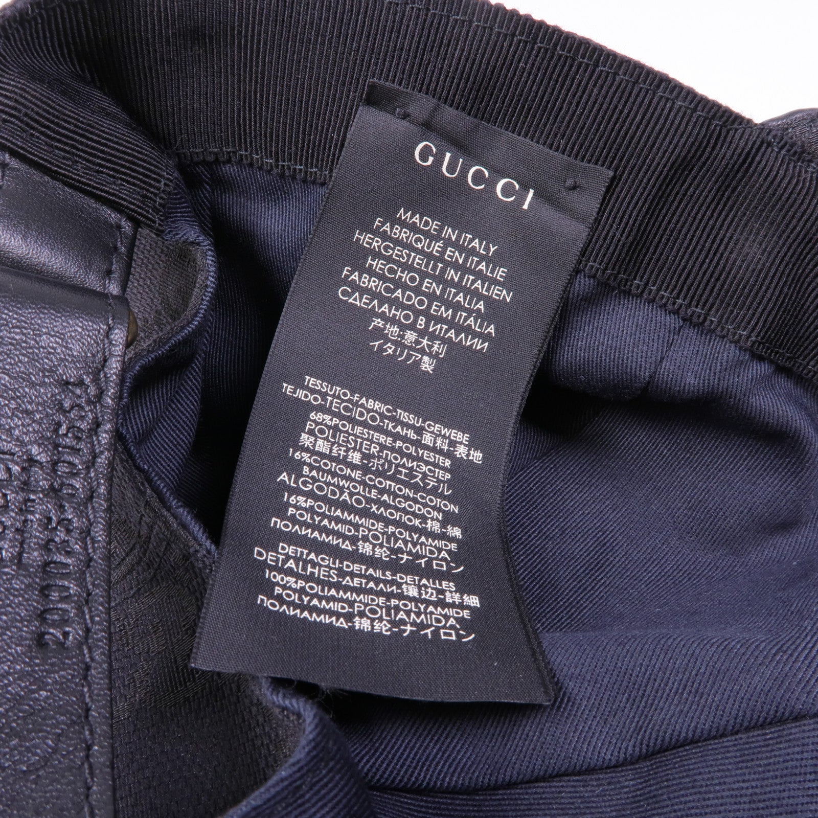 GUCCI 聚酯纖維/棉質/尼龍Cap帽子