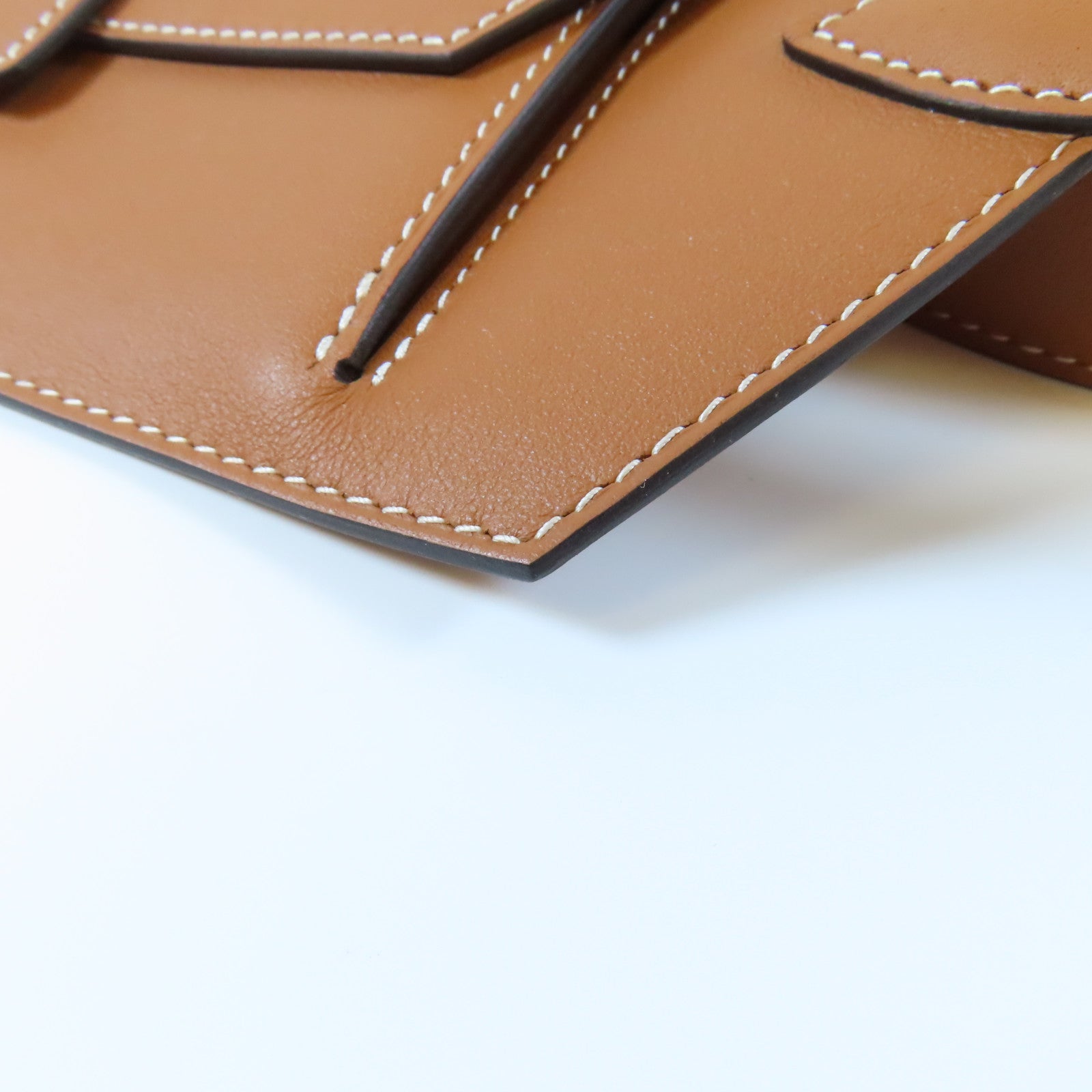 HERMES 【激減優惠】Swift皮革Elan Pocket 24 Belt金扣皮帶金色/經典駝色