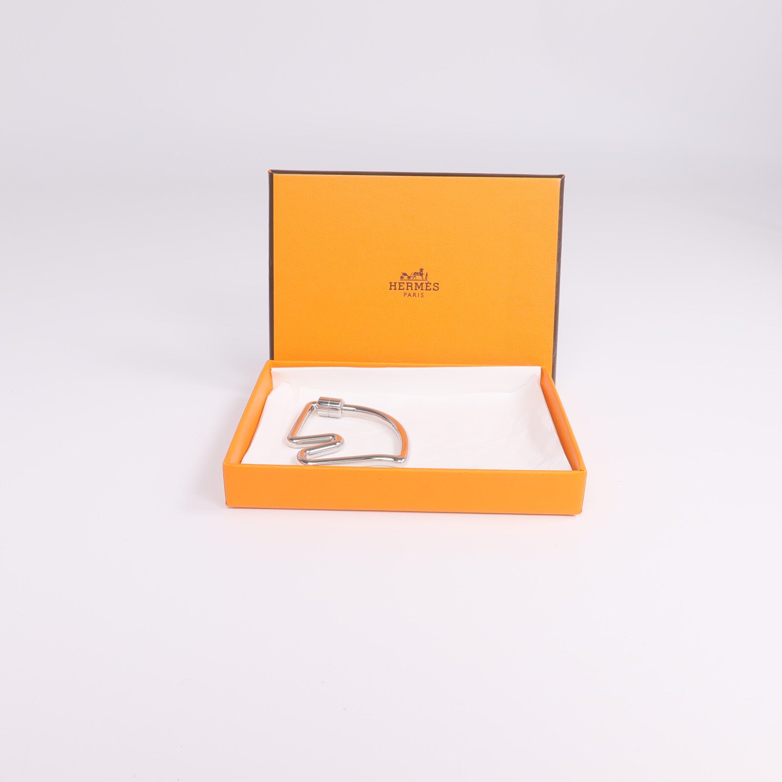 HERMES 金屬Cheval KeyRing鑰匙圈