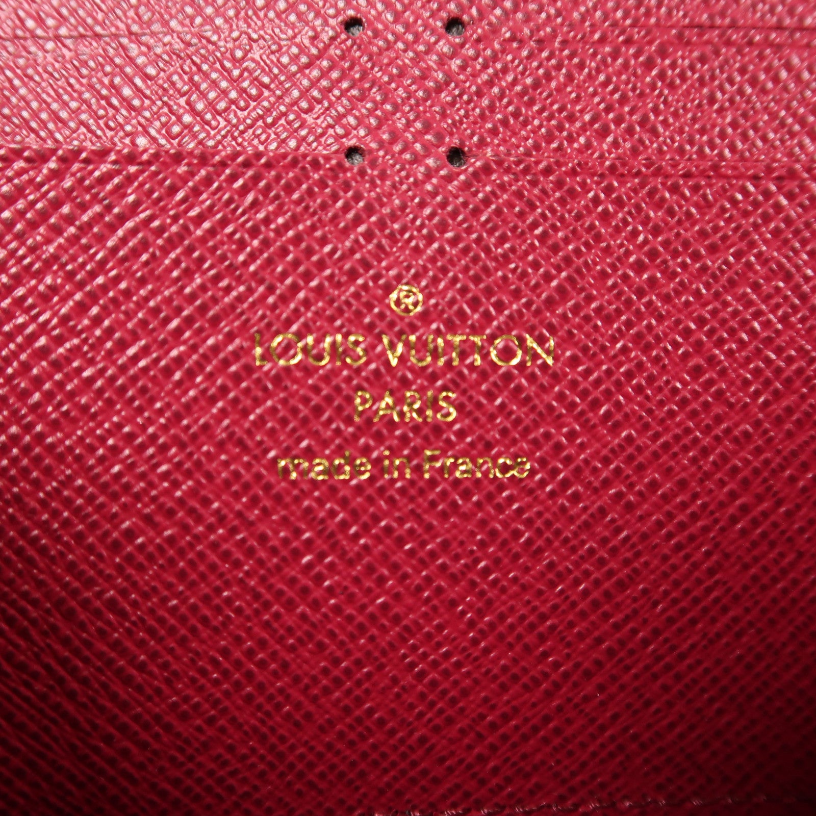 LOUIS VUITTON Monogram Clemence Wallet金扣長錢包棕色