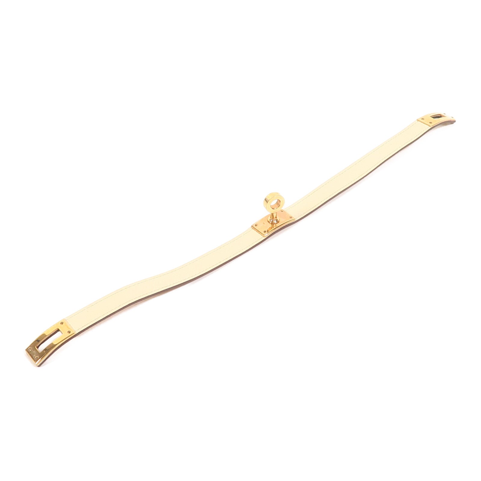 HERMES Epsom皮革Kelly Double Tour T1手鐲Nata