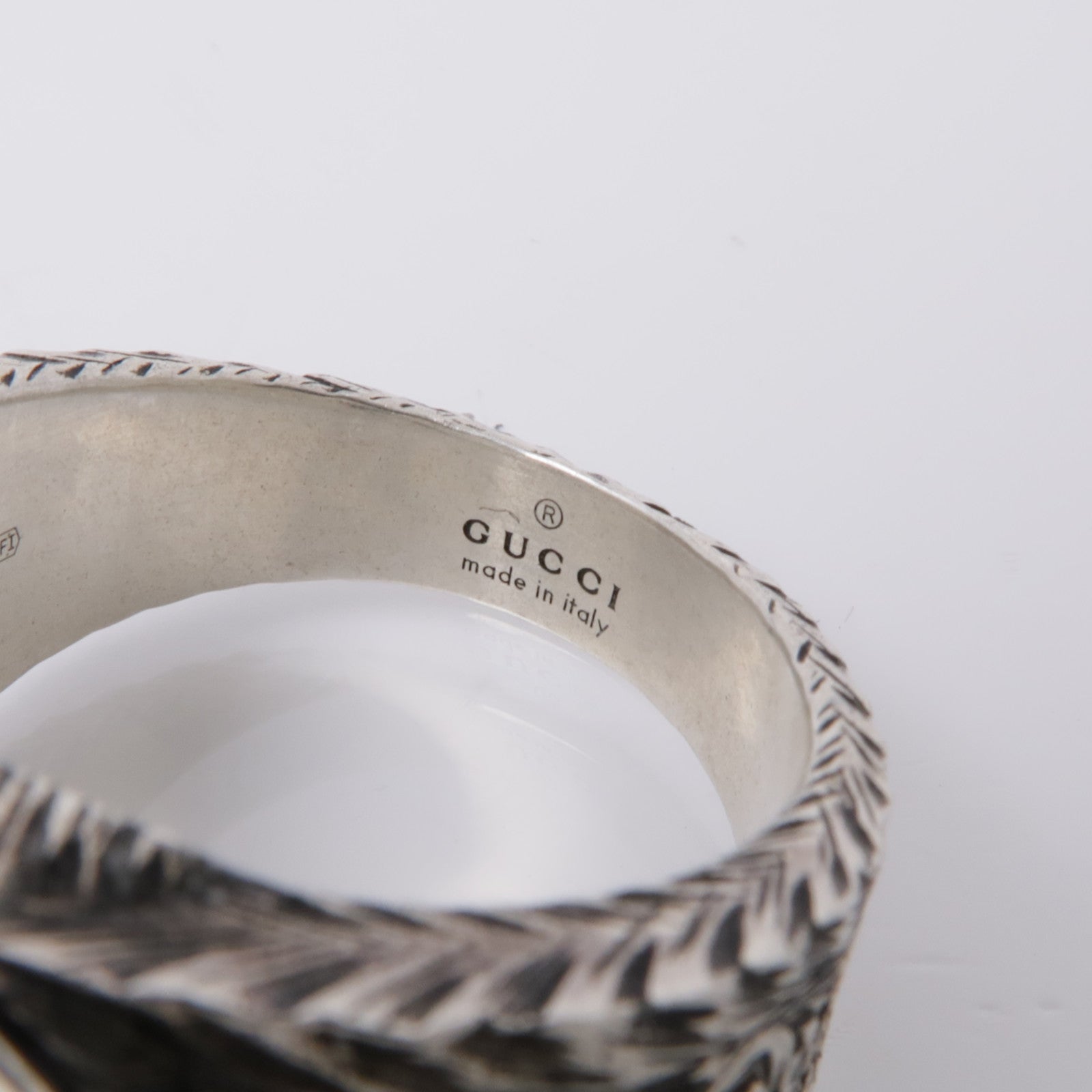 GUCCI 925純銀Ring戒指Gucci#16 US#7.5