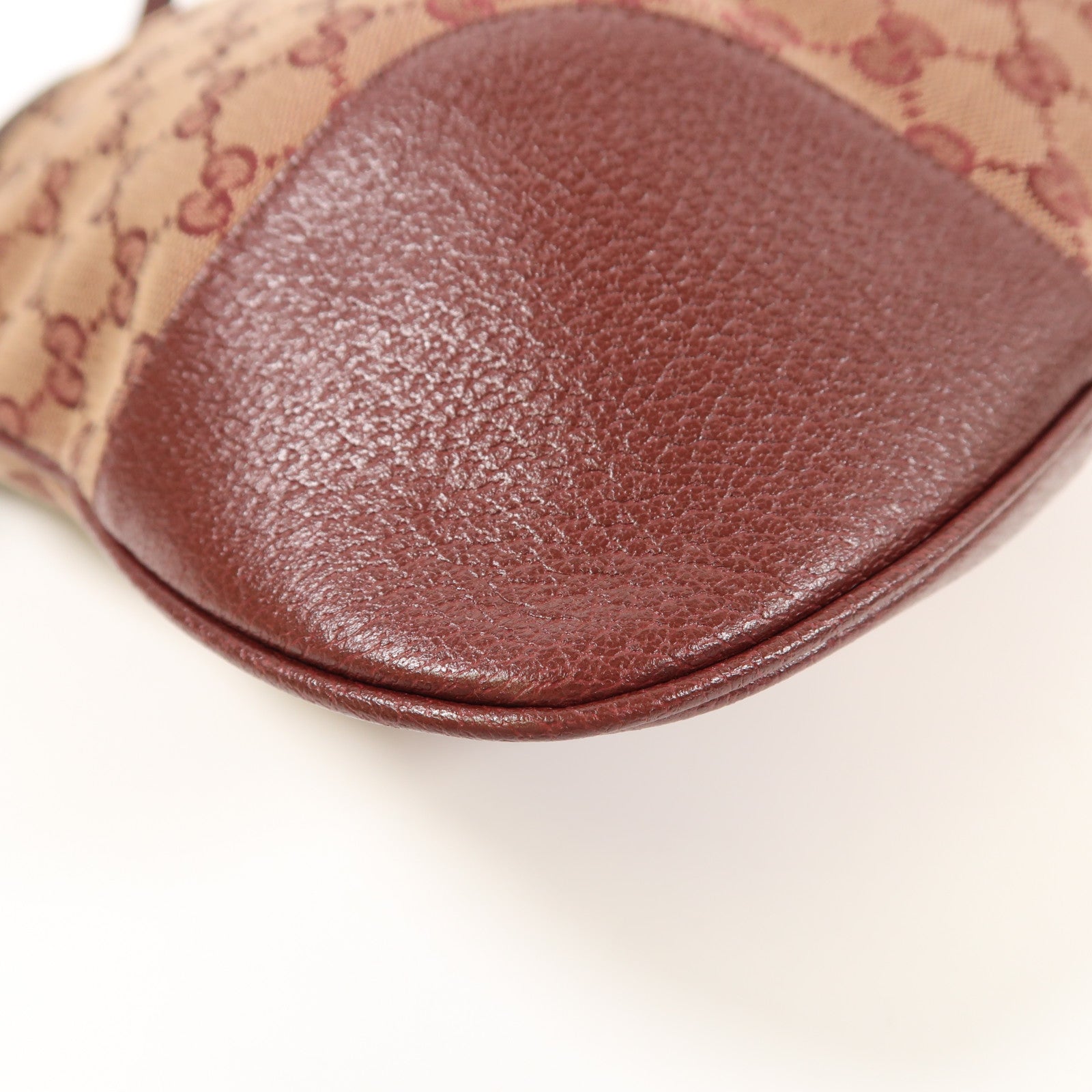 GUCCI 帆布Horsebit 1955金扣肩背袋