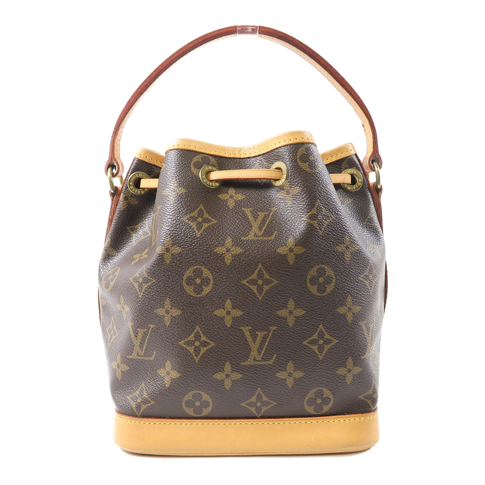 LOUIS VUITTON Monogram Noe金扣手挽袋啡色