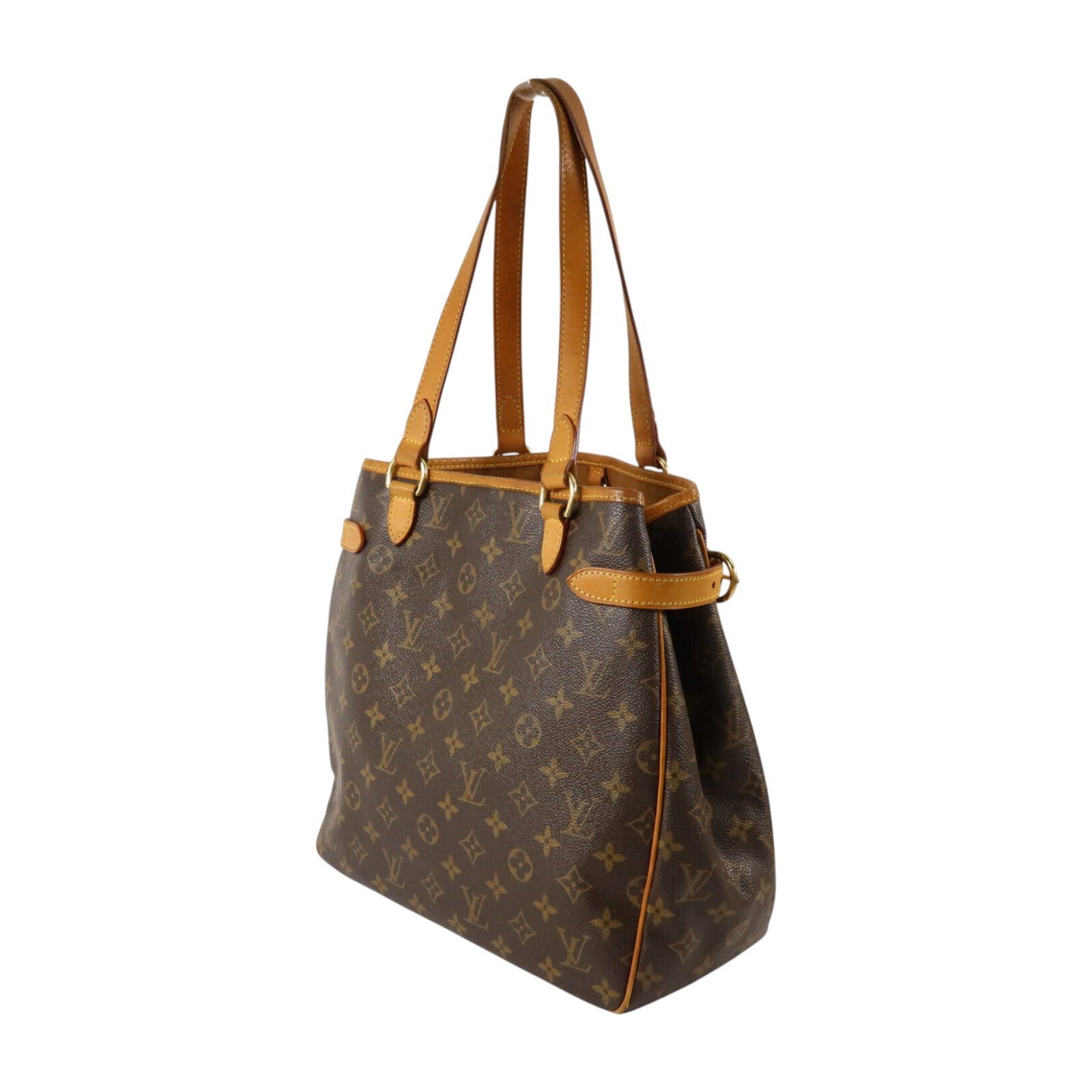 LOUIS VUITTON Monogram Batignolles金扣肩背袋