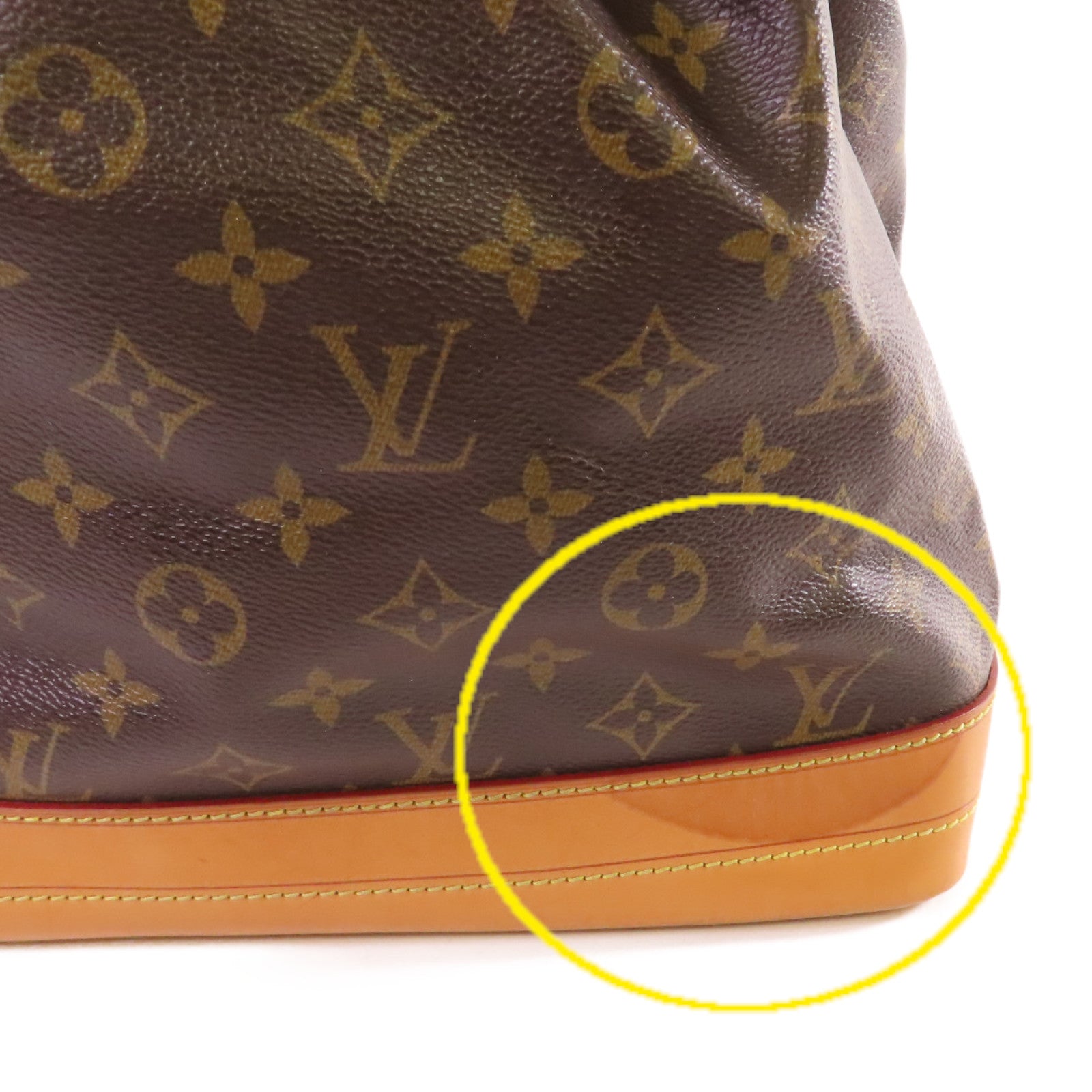 LOUIS VUITTON 【激減優惠】Monogram Noe Shoulder Bag金扣肩背袋啡色