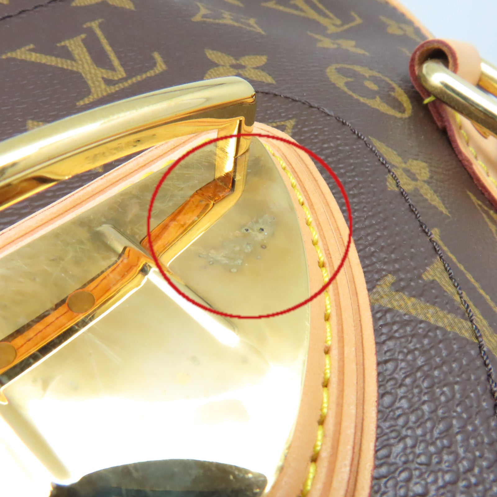 LOUIS VUITTON 【激減優惠】Monogram Beverly MM Shoulder Bag金扣肩背袋啡色
