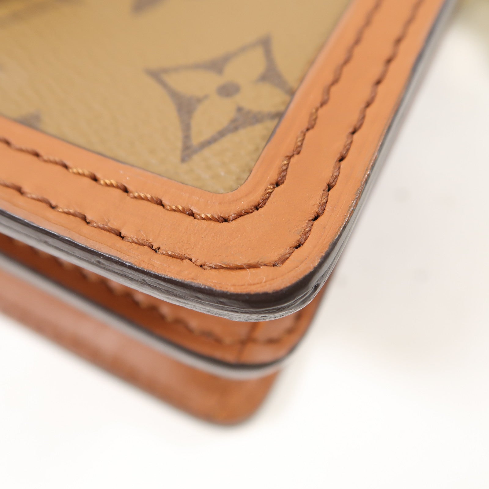 LOUIS VUITTON 【激減優惠】Monogram Dauphine金扣肩背袋啡色