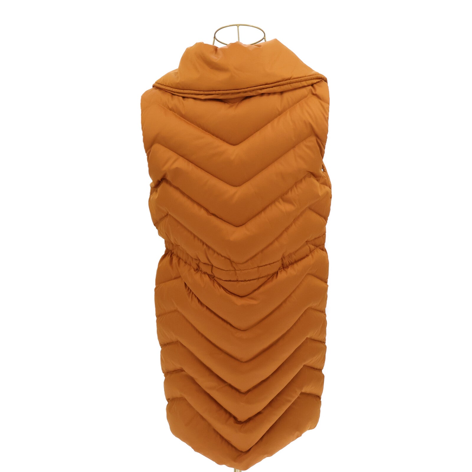 HERMES Quilted Down Puffer Vest上衣