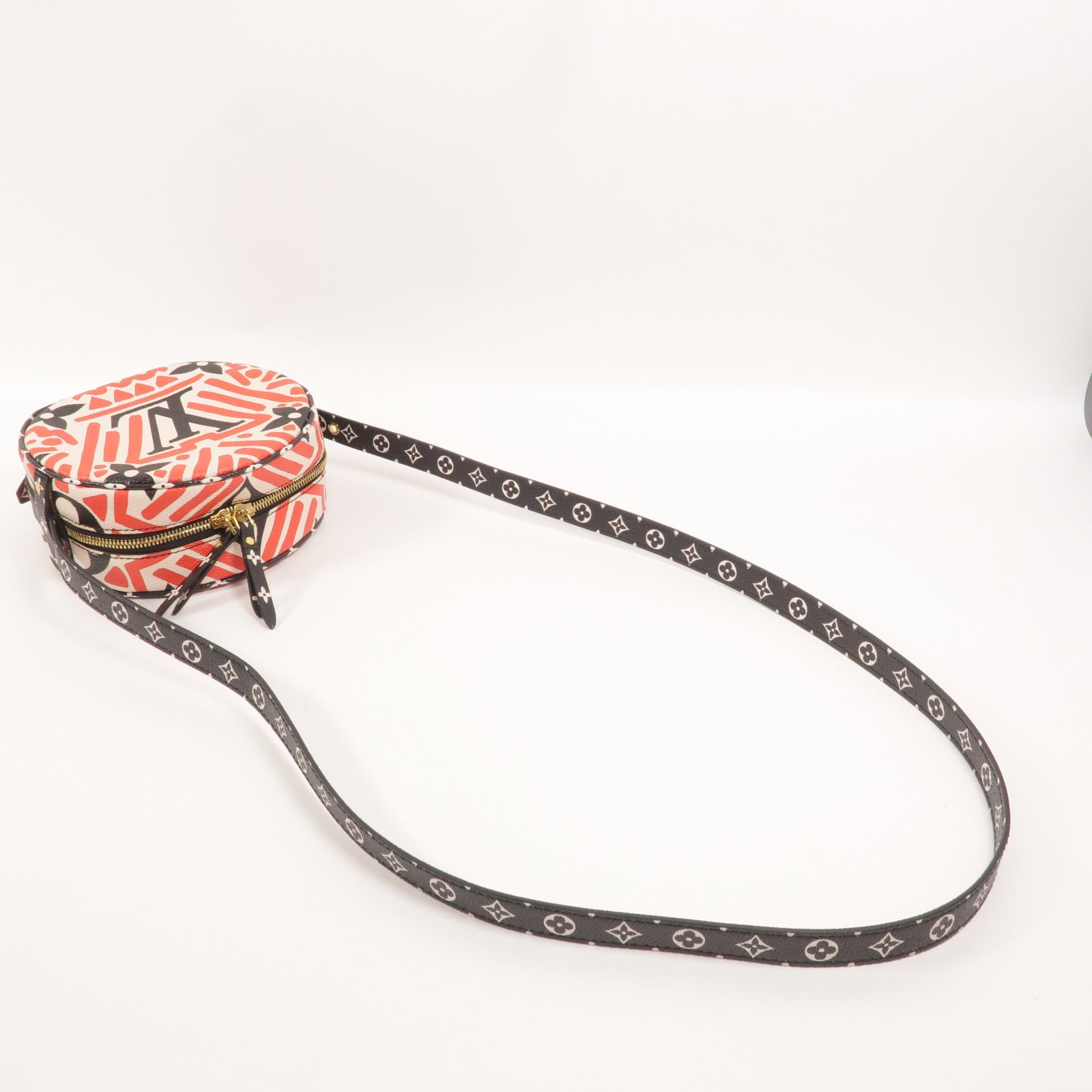 LOUIS VUITTON Monogram Giant Crafty Boite Chapeau Soupe肩背袋