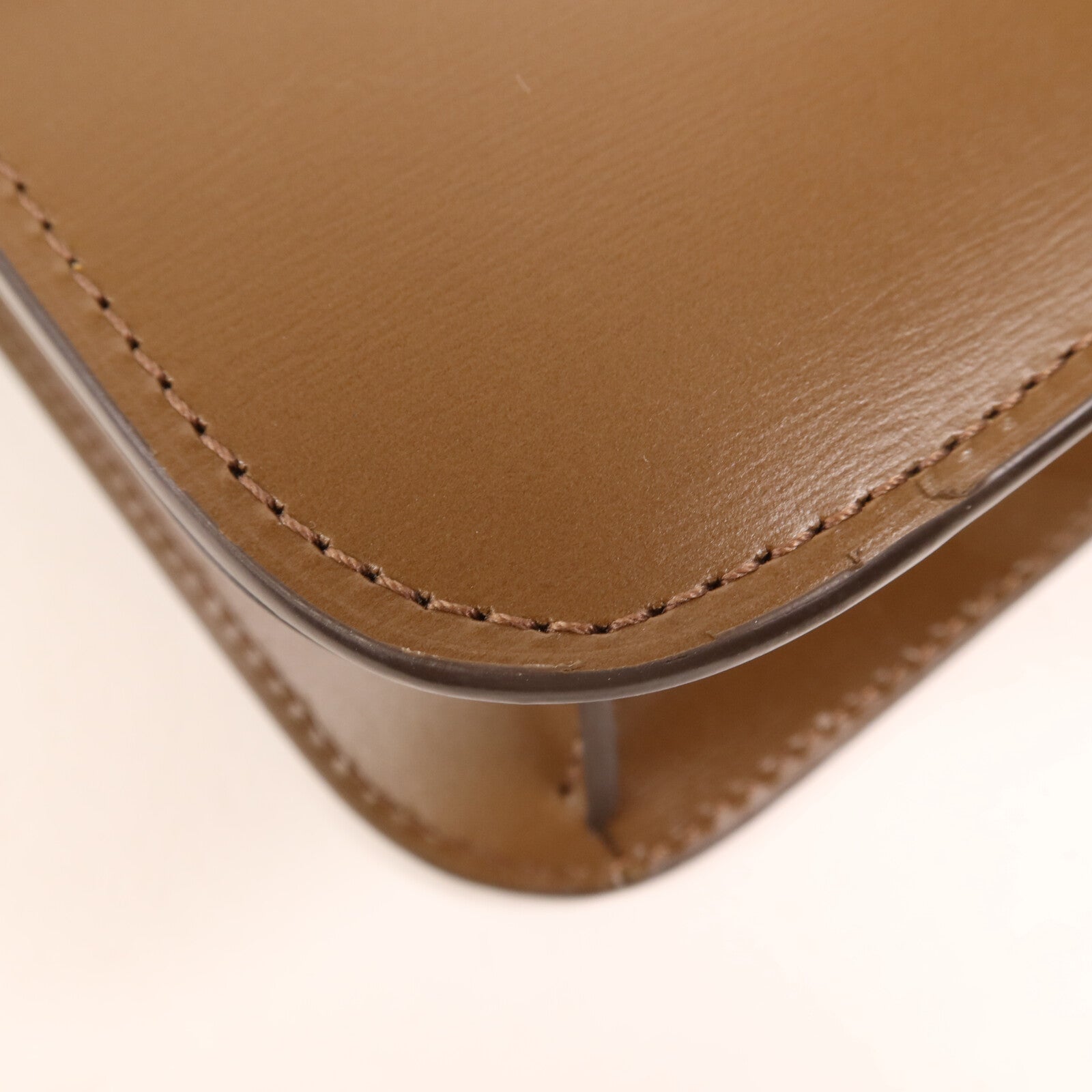 CELINE 牛皮皮革Mini Classic Box金扣肩背袋