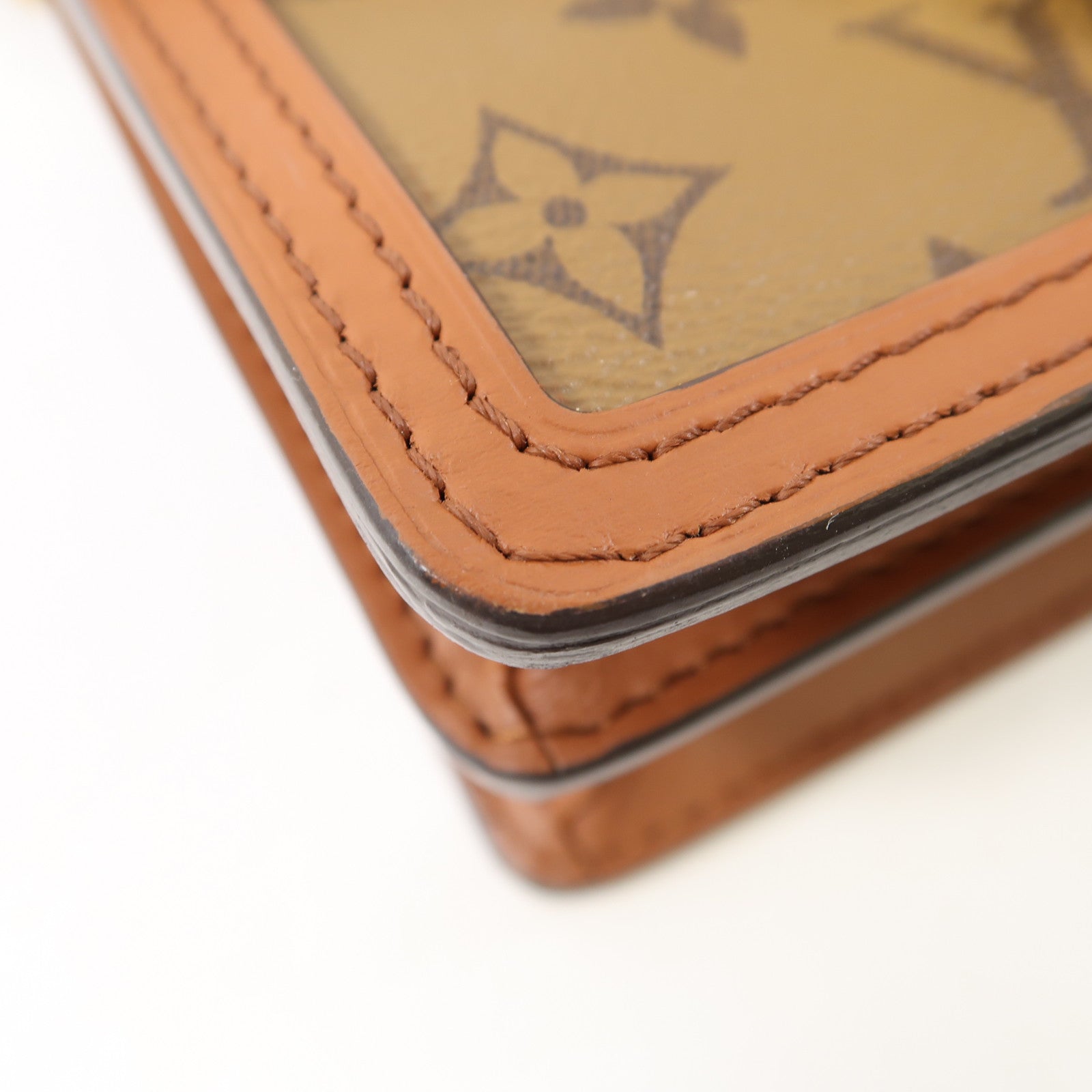 LOUIS VUITTON 【激減優惠】Monogram Dauphine金扣肩背袋啡色
