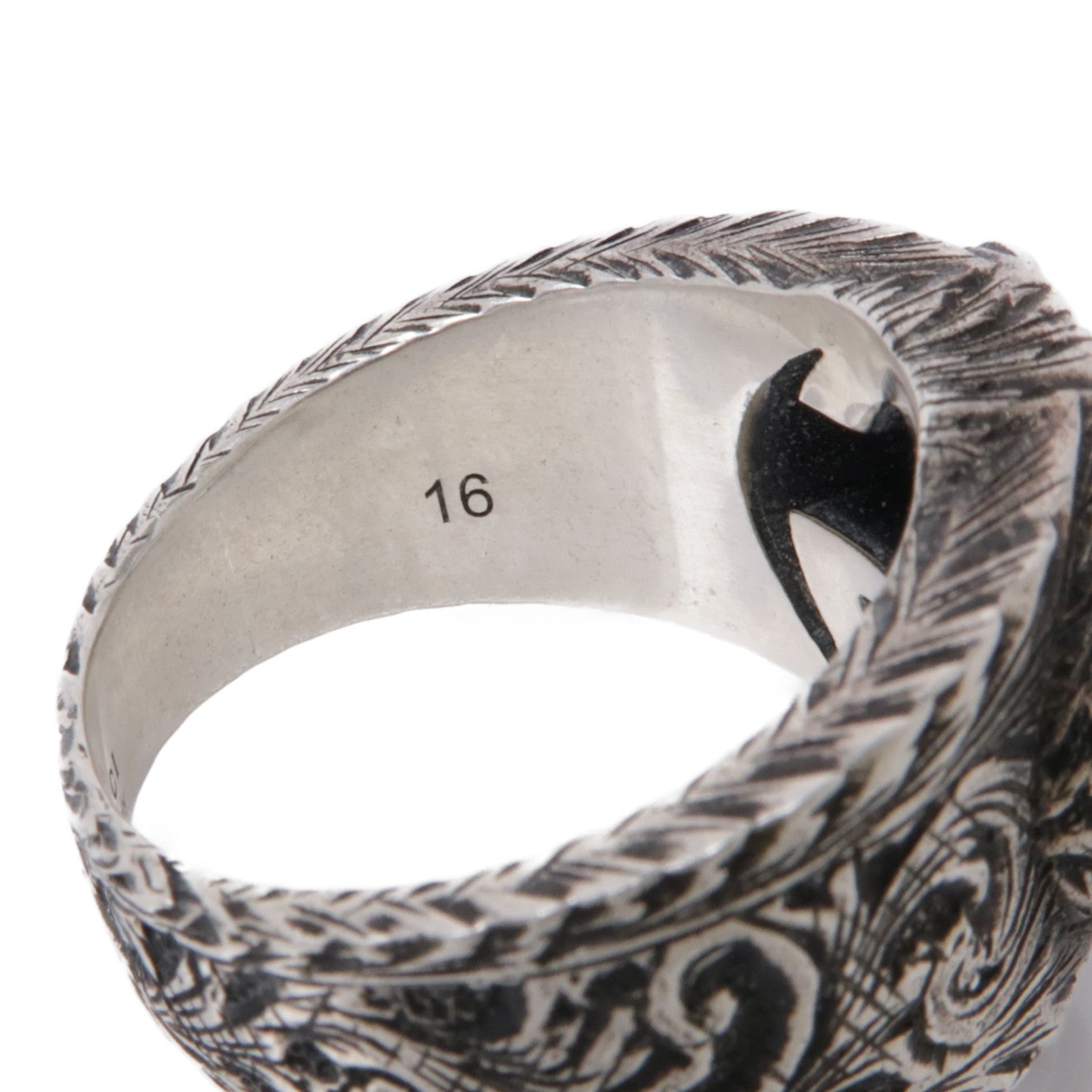 GUCCI 925純銀Ring戒指Gucci#16 US#7.5