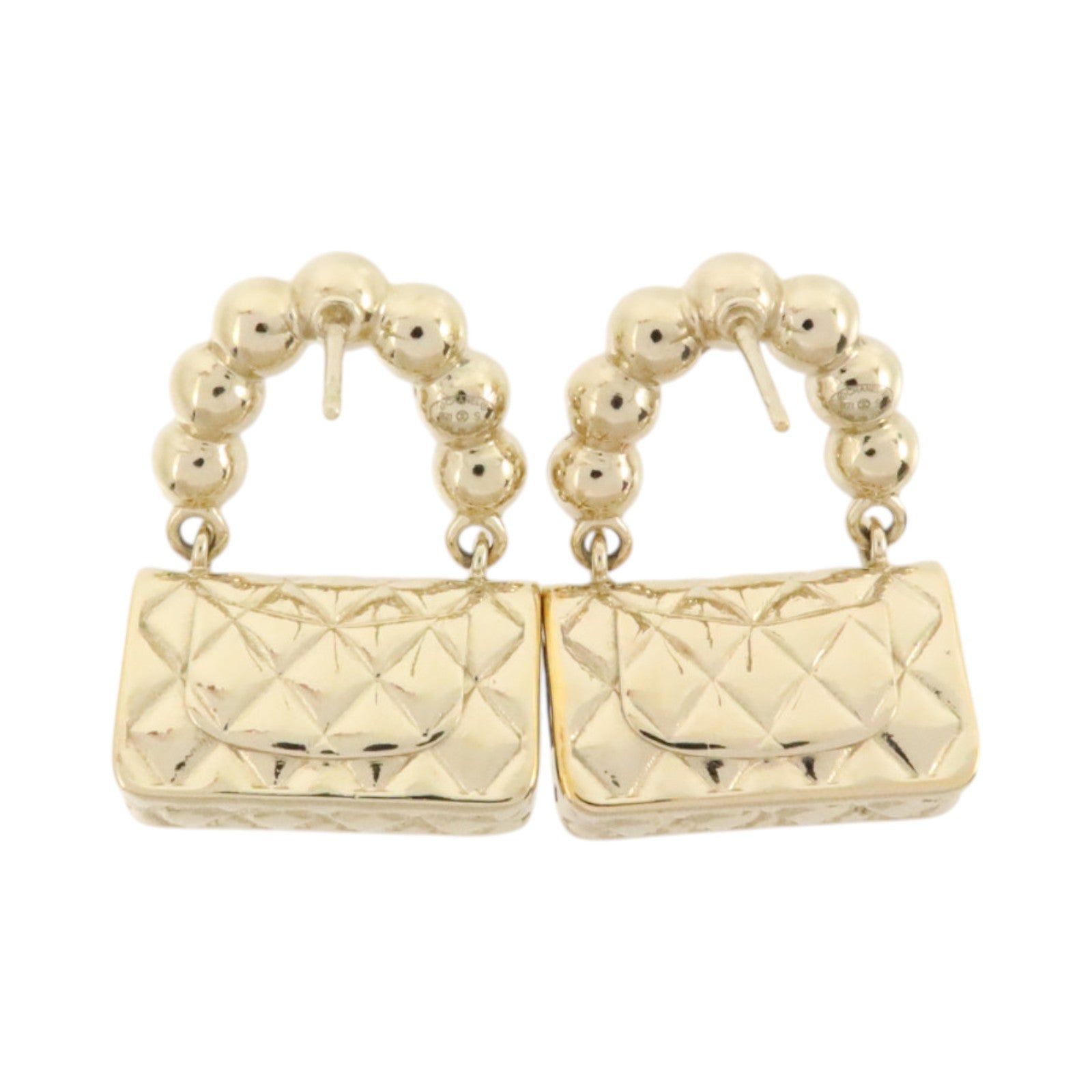 CHANEL PVC/金屬Earrings耳環