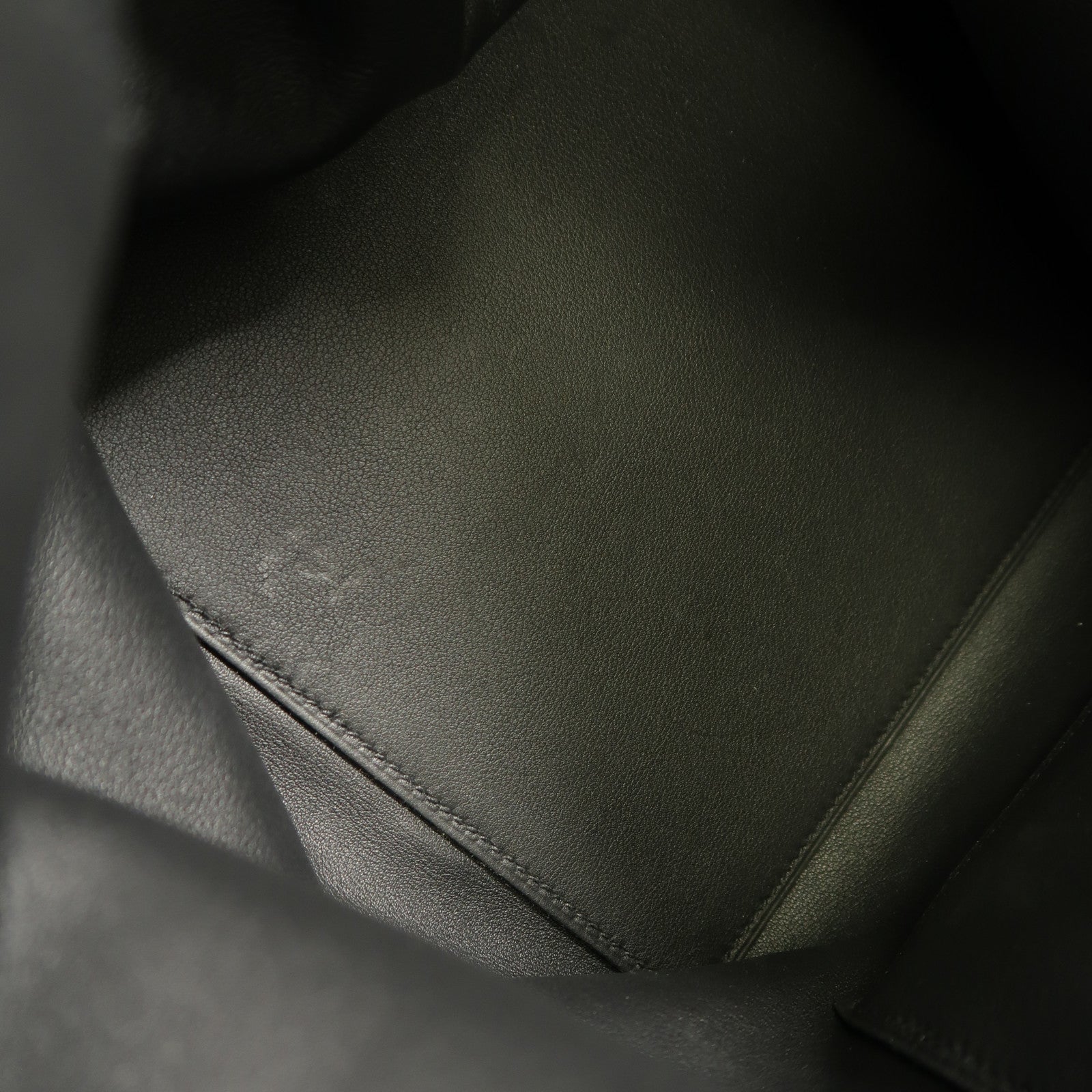 HERMES 【激減優惠】Evercolor皮革Licol 17銀扣肩背袋Noir
