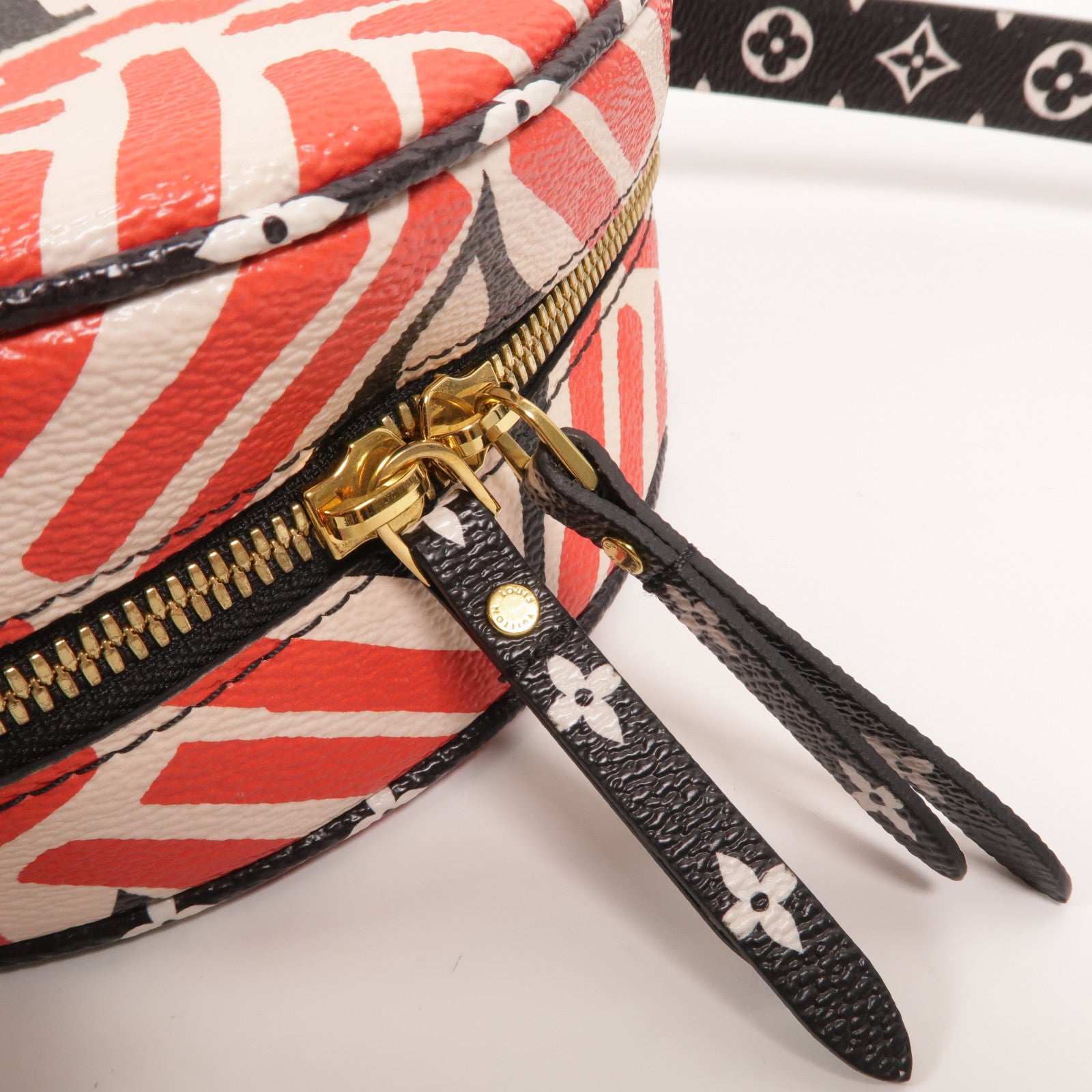 LOUIS VUITTON Monogram Giant Crafty Boite Chapeau Soupe肩背袋