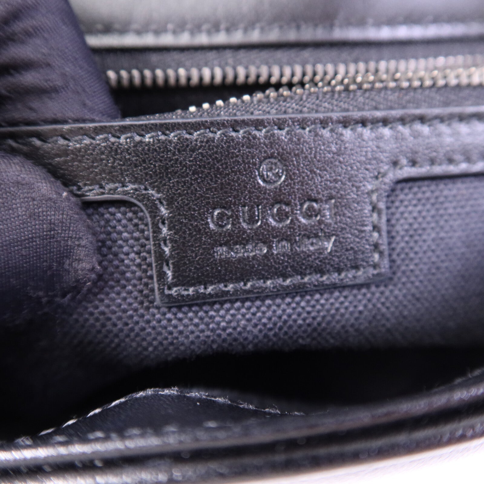GUCCI 牛皮皮革GG Marmont鏈帶肩背袋