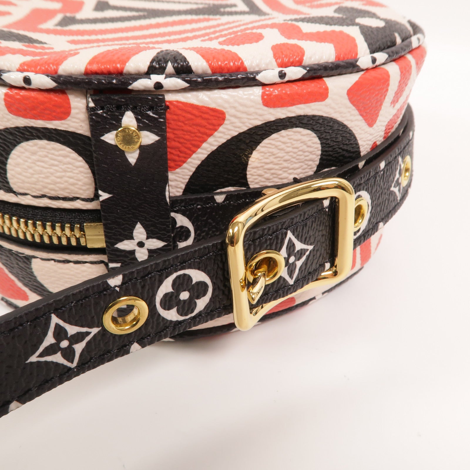LOUIS VUITTON Monogram Giant Crafty Boite Chapeau Soupe肩背袋
