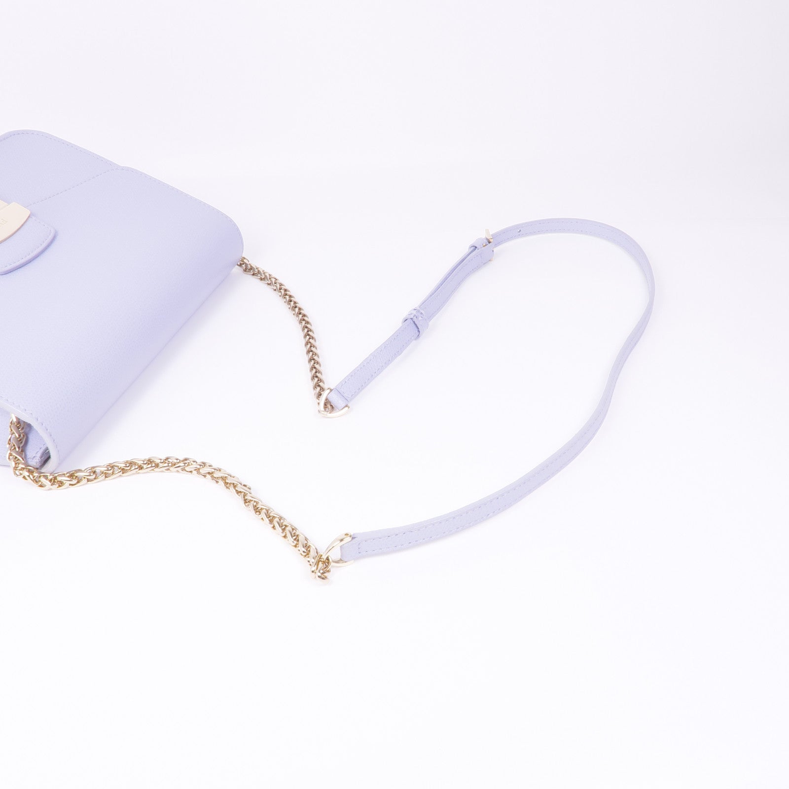 Furla 牛皮皮革Shoulder Bag金扣肩背袋