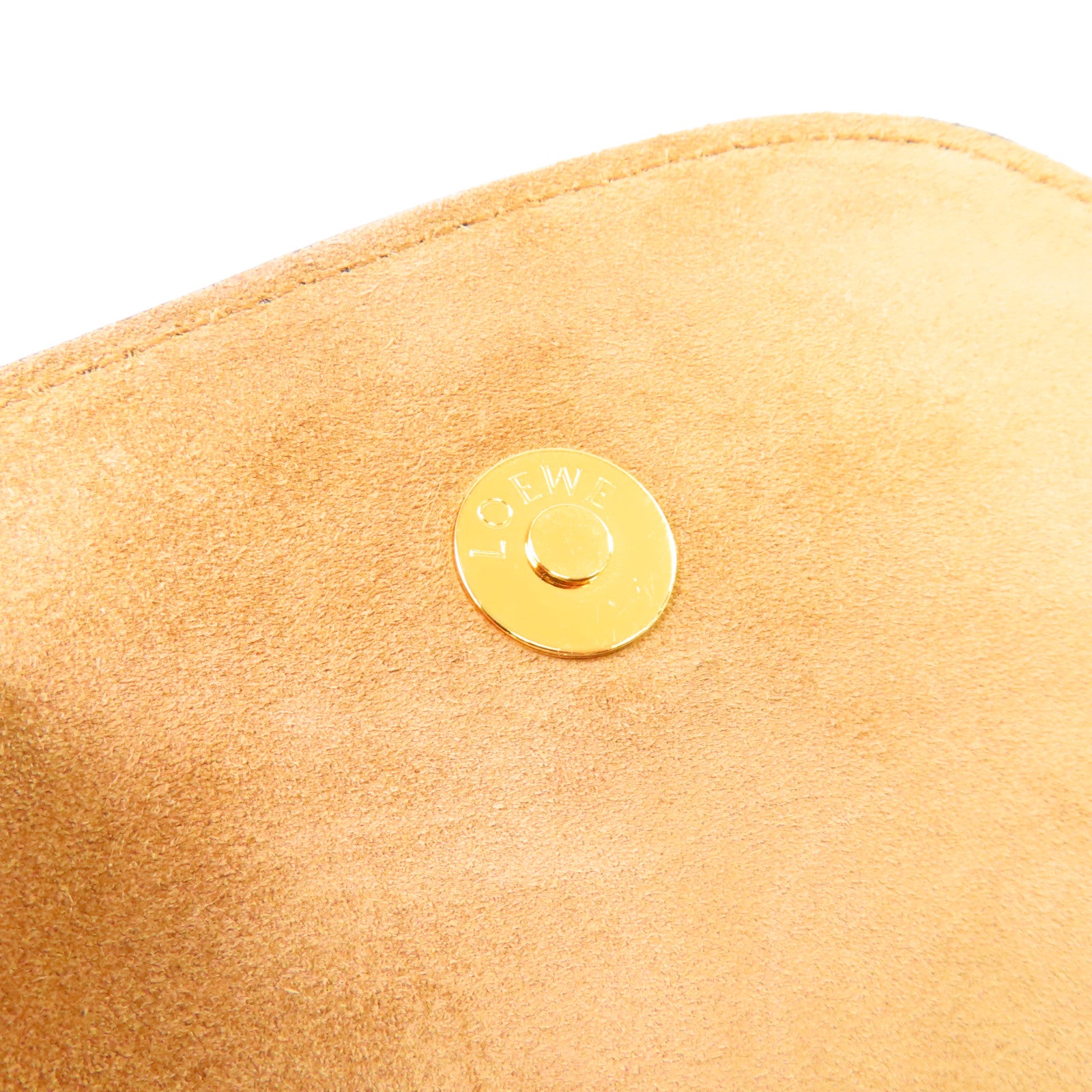 LOEWE 【激減優惠】牛皮皮革Mini Gate Shoulder Bag銀扣肩背袋黑色