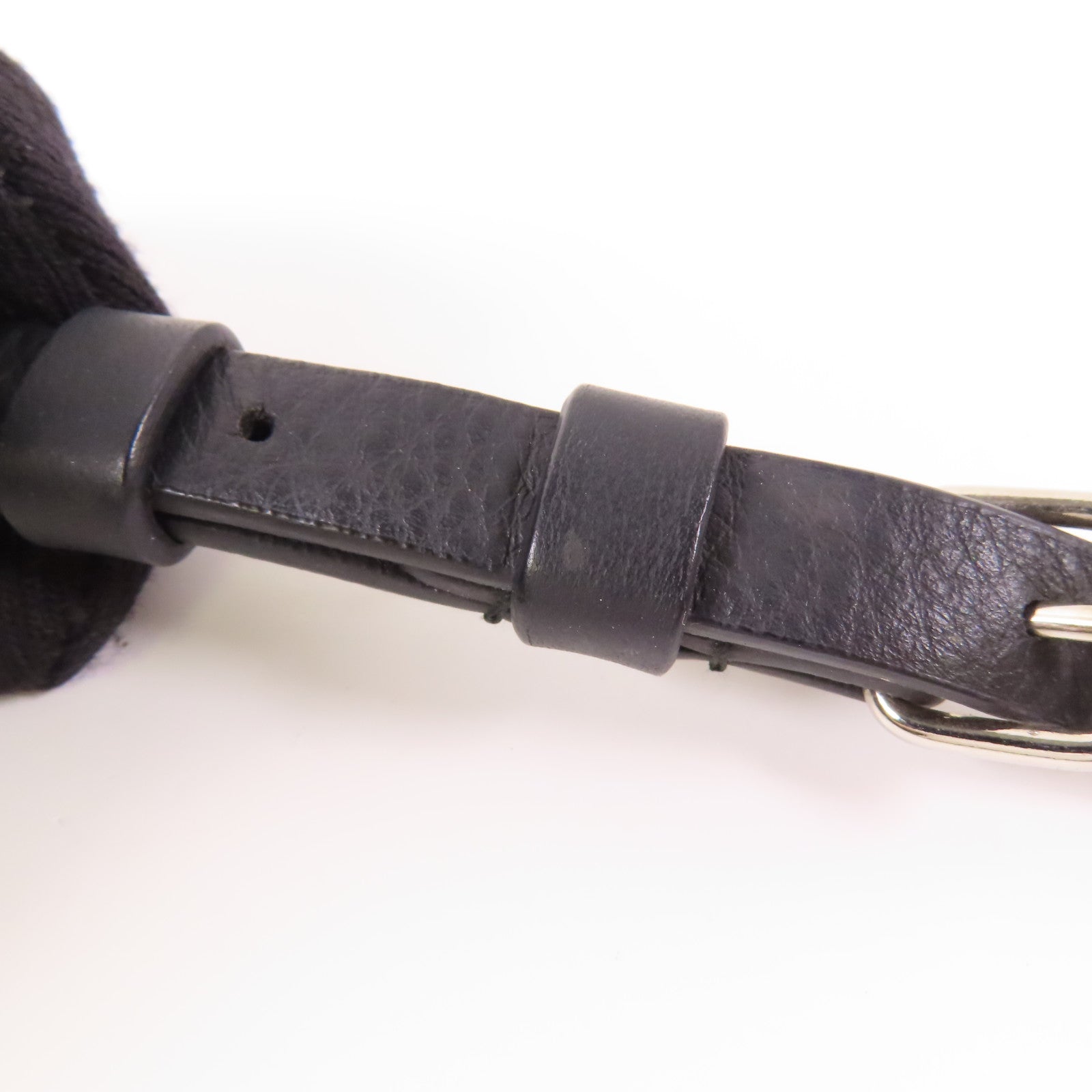 BALENCIAGA SHW Everyday Camera Shoulder Bag 489809 Calfskin Leather Black