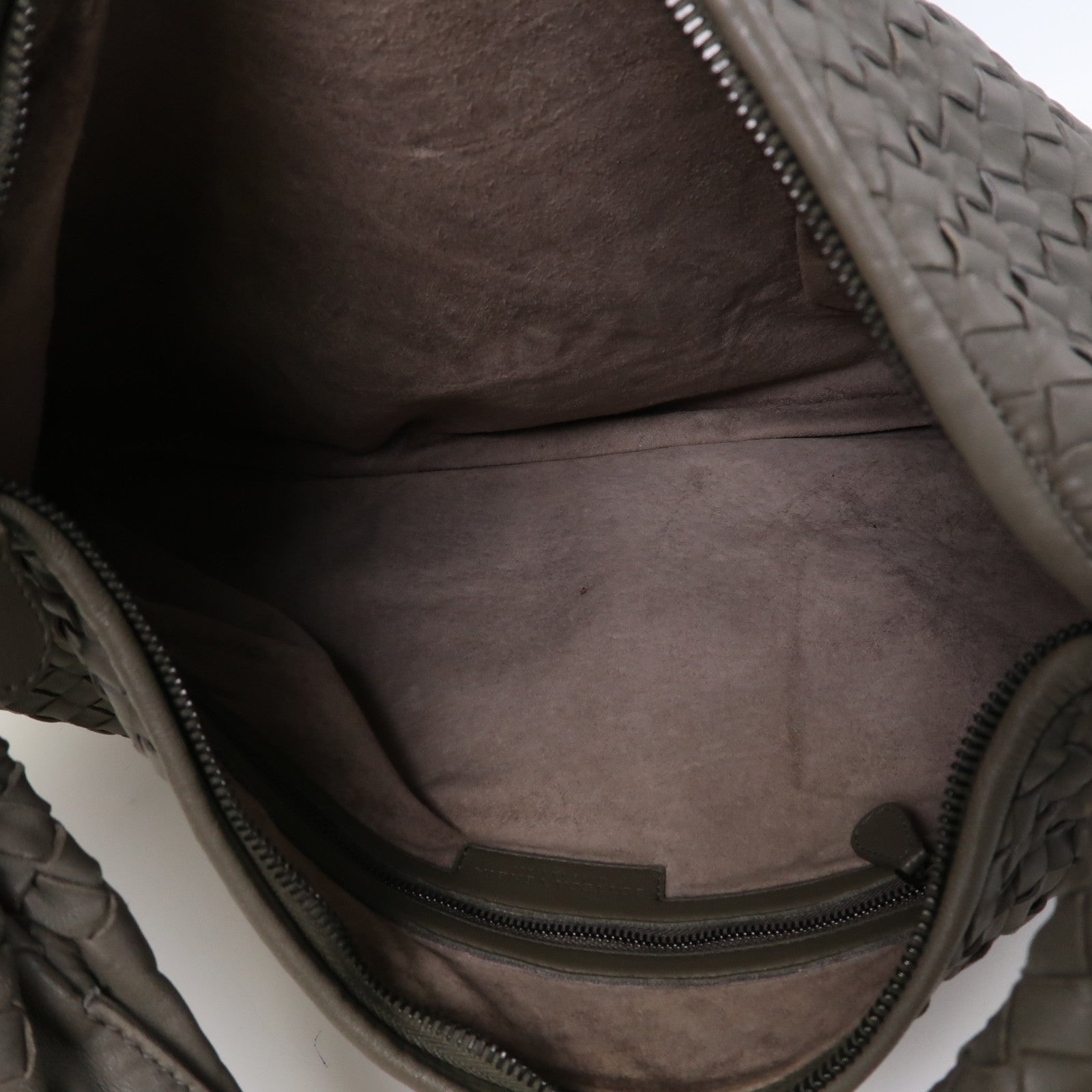 BOTTEGA VENETA 織紋牛皮皮革Shoulder Bag肩背袋綠色