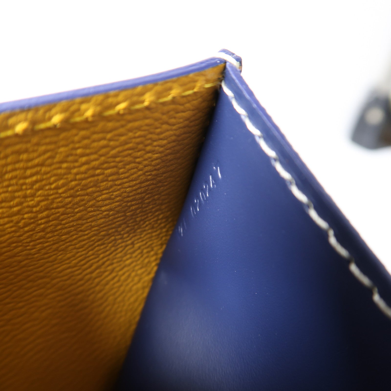 GOYARD 塗層帆布ST Pierre卡片套藍色