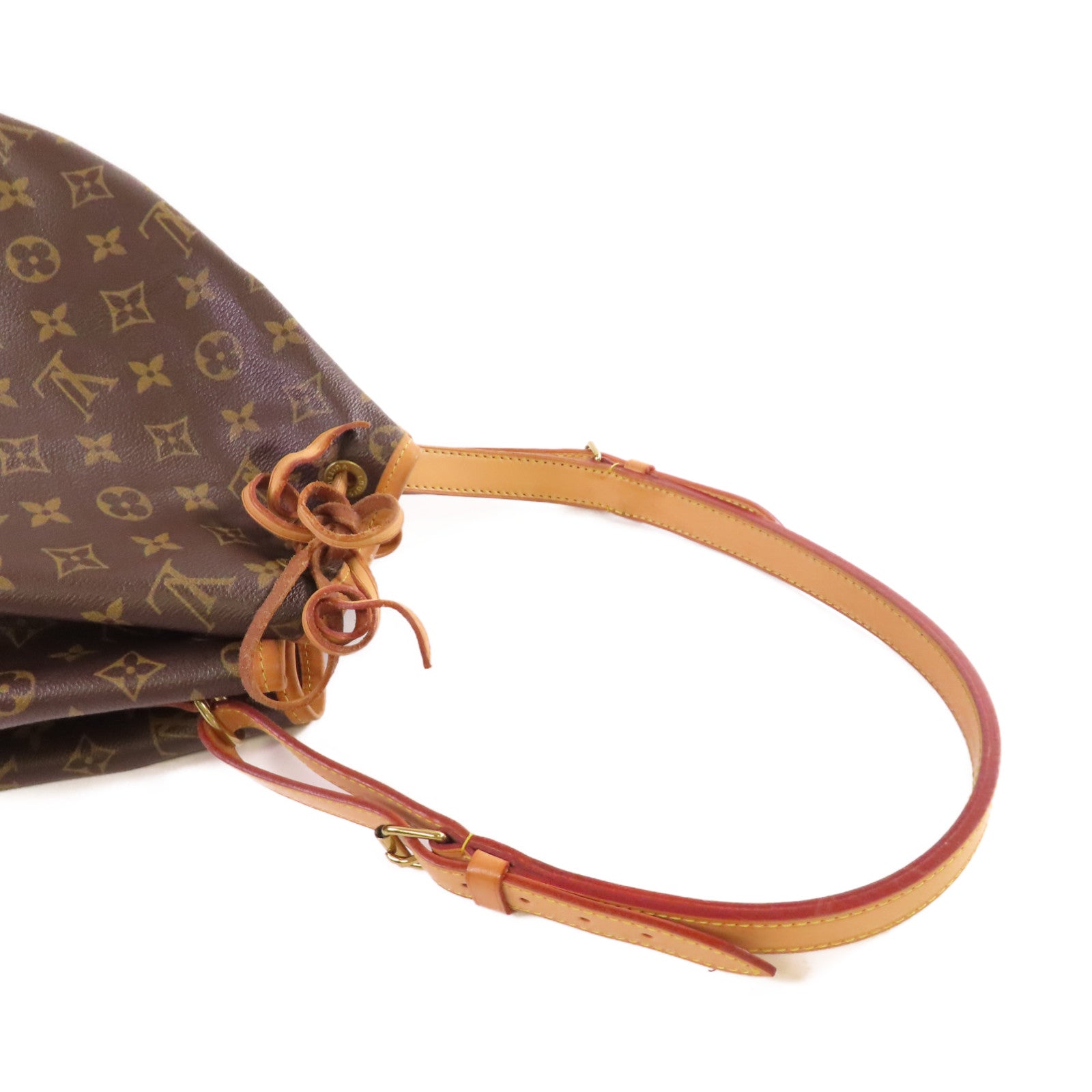 LOUIS VUITTON 【激減優惠】Monogram Noe Shoulder Bag金扣肩背袋啡色