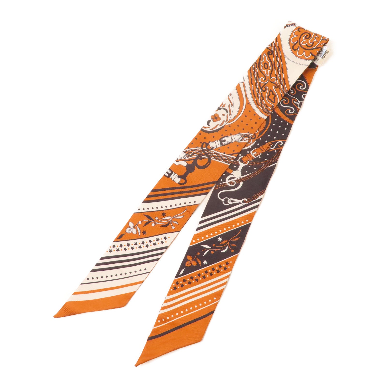 HERMES 絲質Twilly絲巾