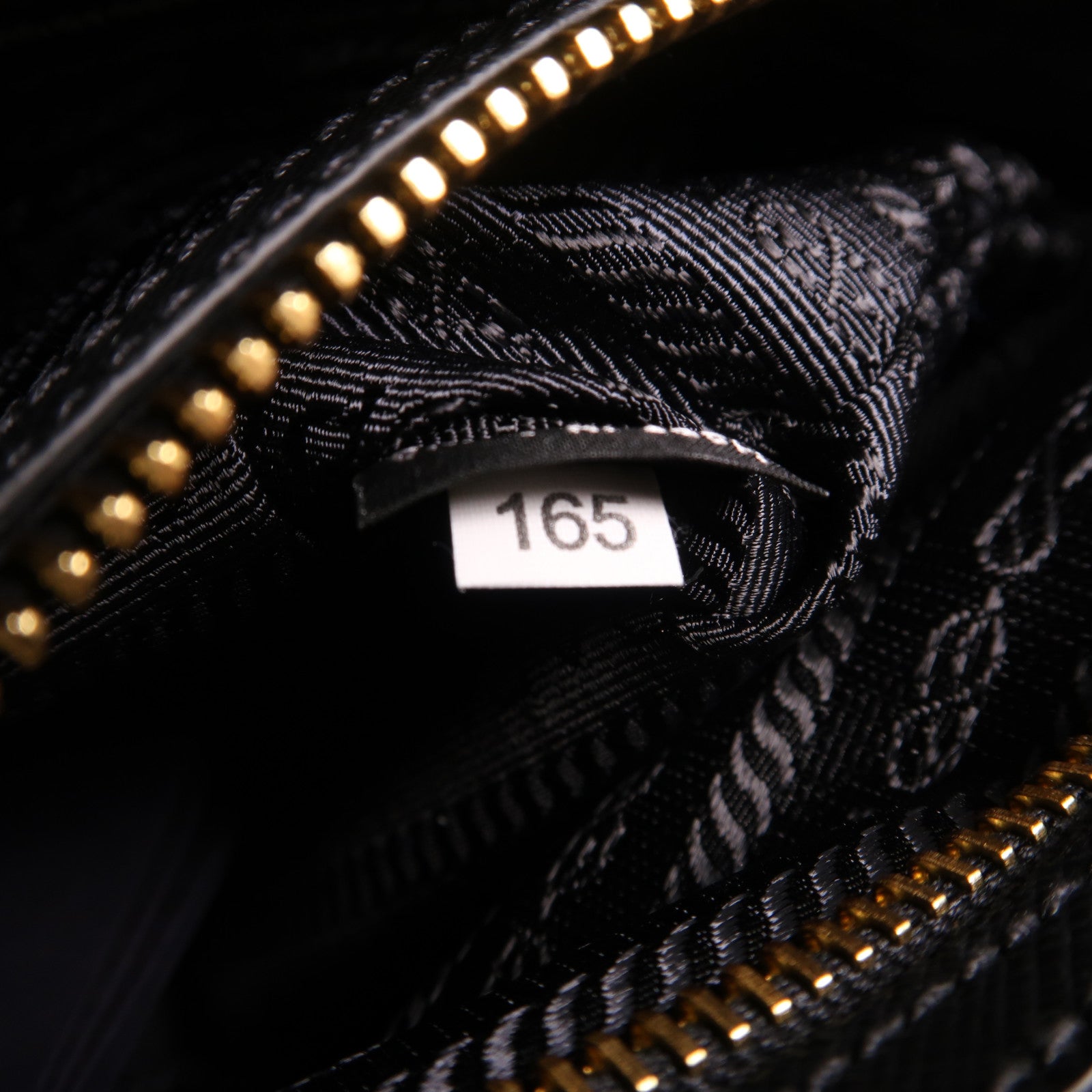 PRADA 尼龍2 Way Shoulder金扣手挽肩背兩用袋黑色