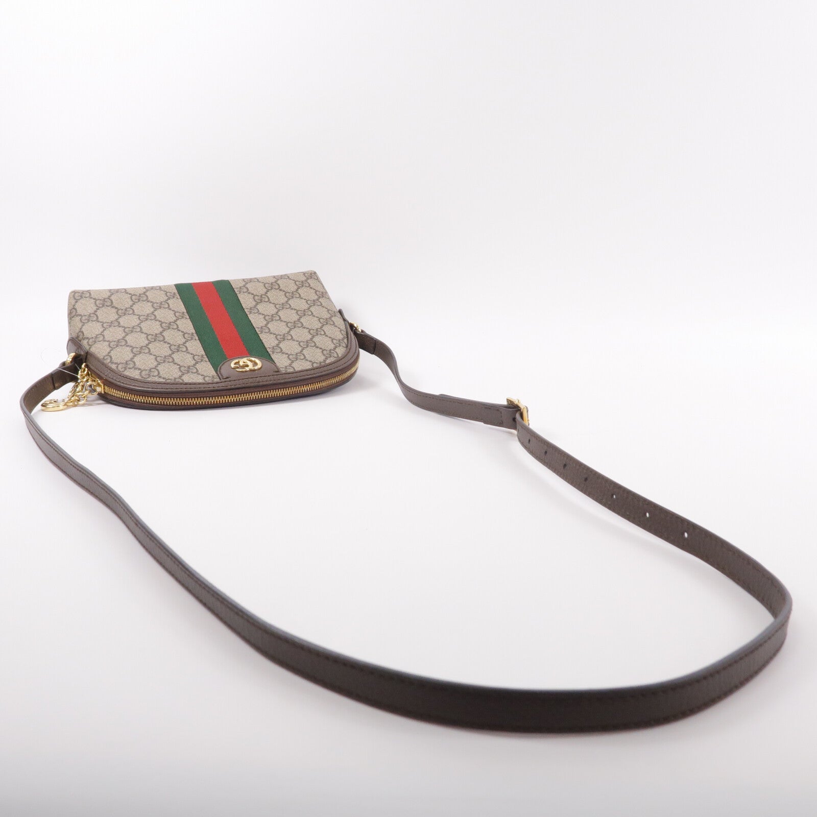 GUCCI 塗層帆布Ophidia GG肩背袋