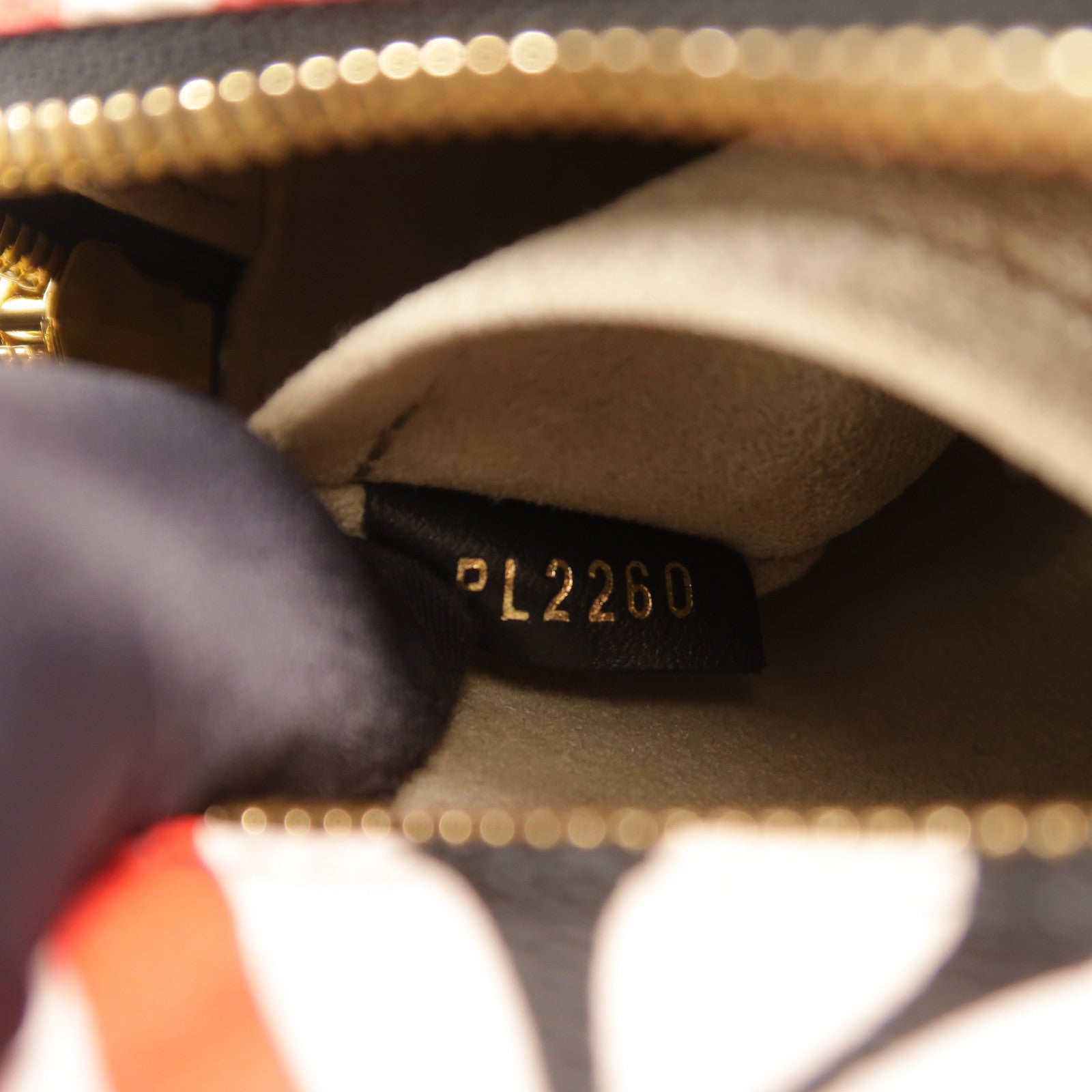 LOUIS VUITTON Monogram Giant Crafty Boite Chapeau Soupe肩背袋