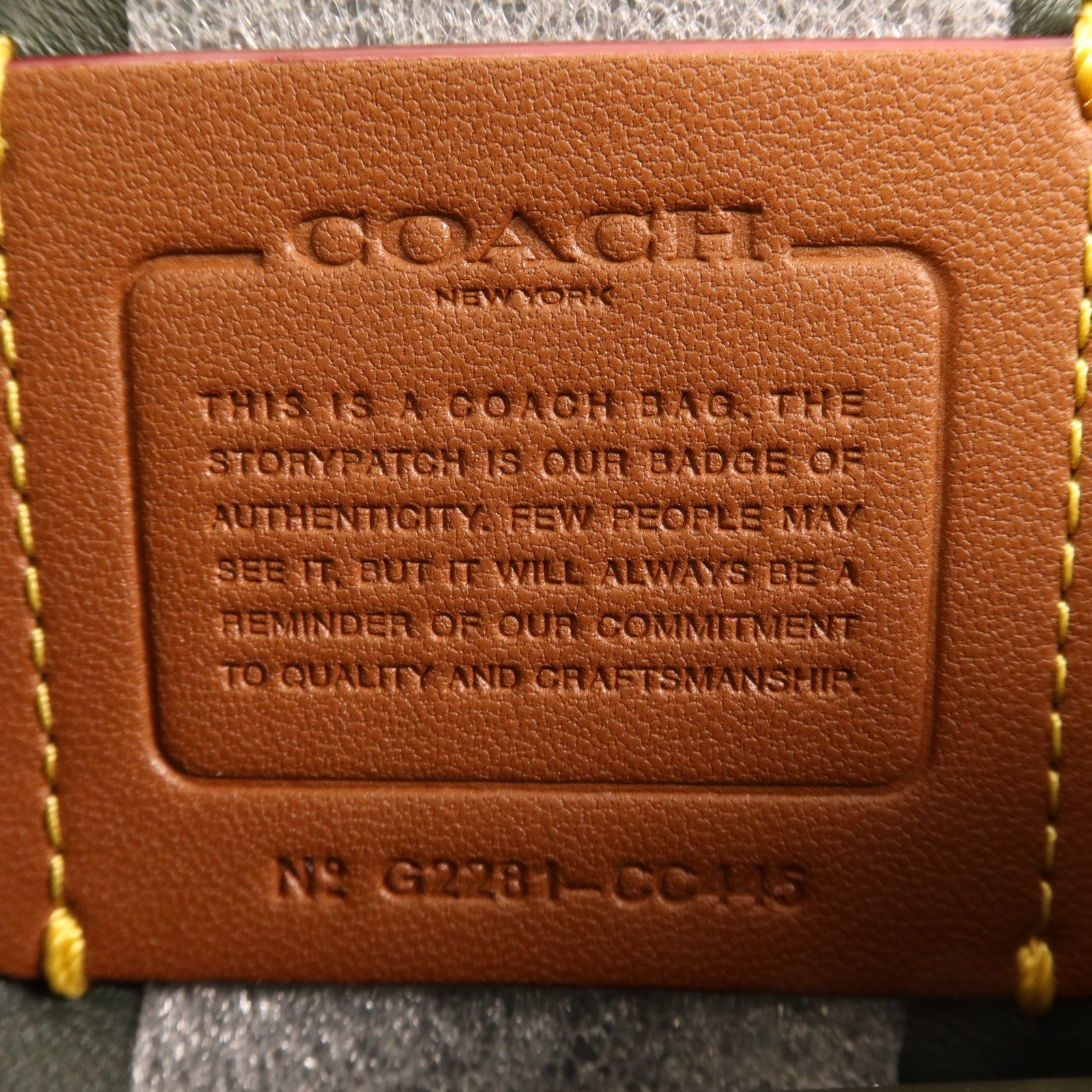COACH 羊毛Pillow Tabby 26手挽肩背兩用袋