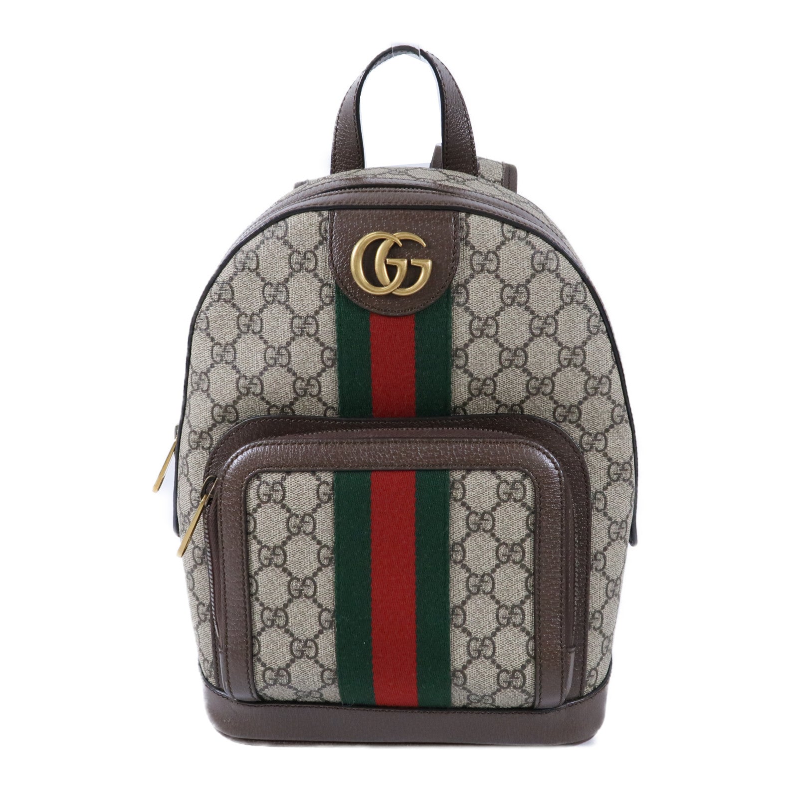 GUCCI 塗層帆布GG Supreme Backpack背包