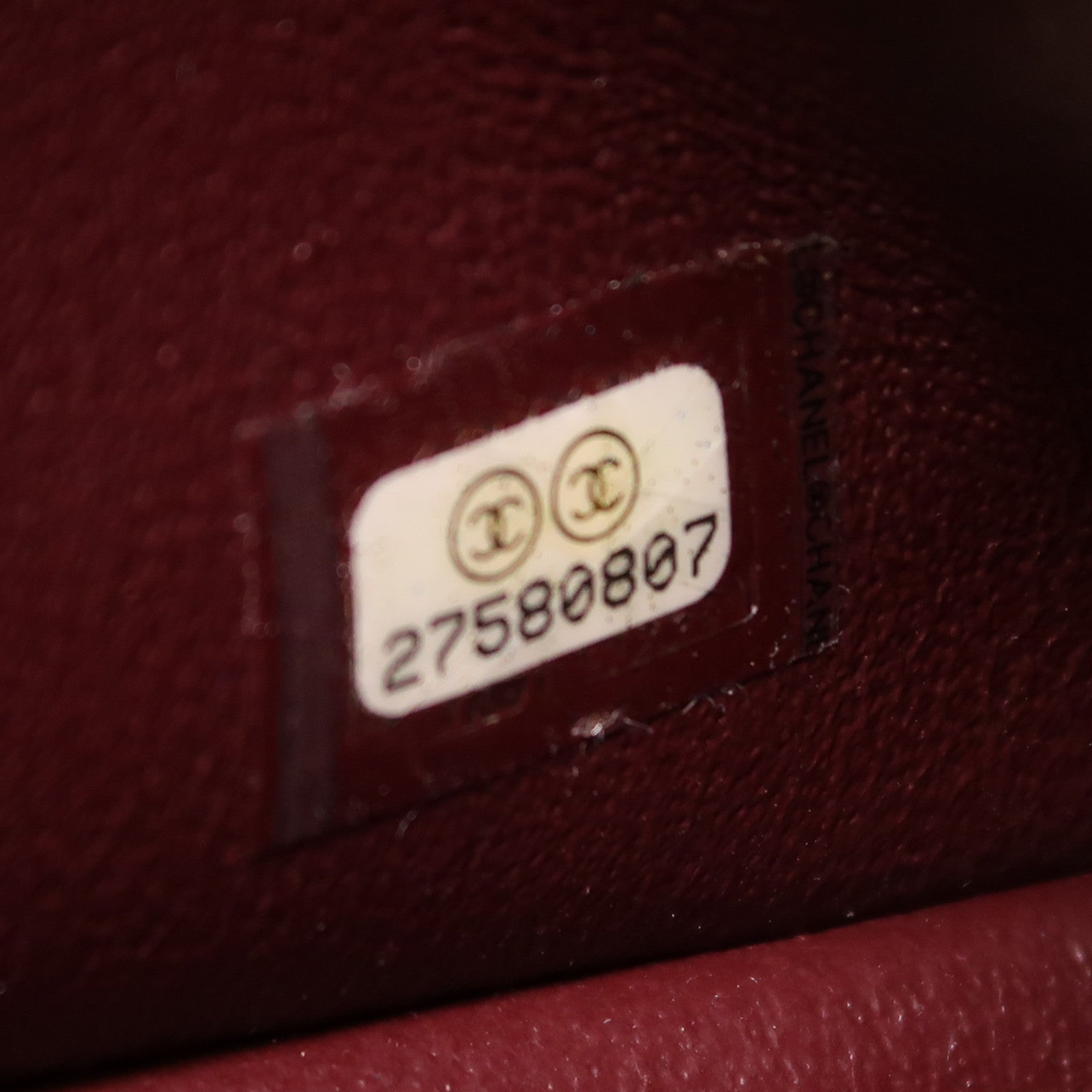 CHANEL 牛皮皮革Large Classic金扣鏈帶肩背袋